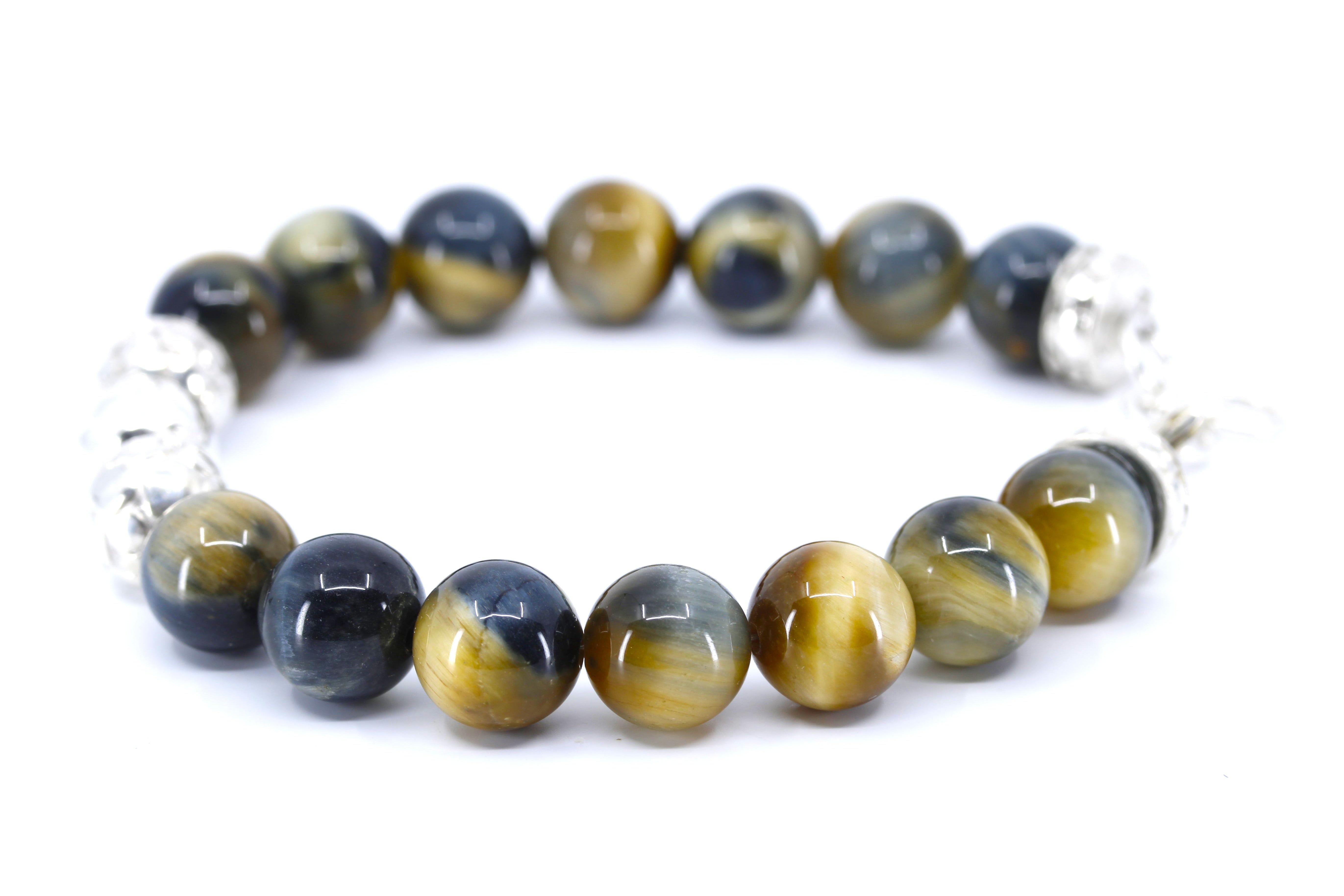 BOND Tiger Eye Triple Lock Bracelet