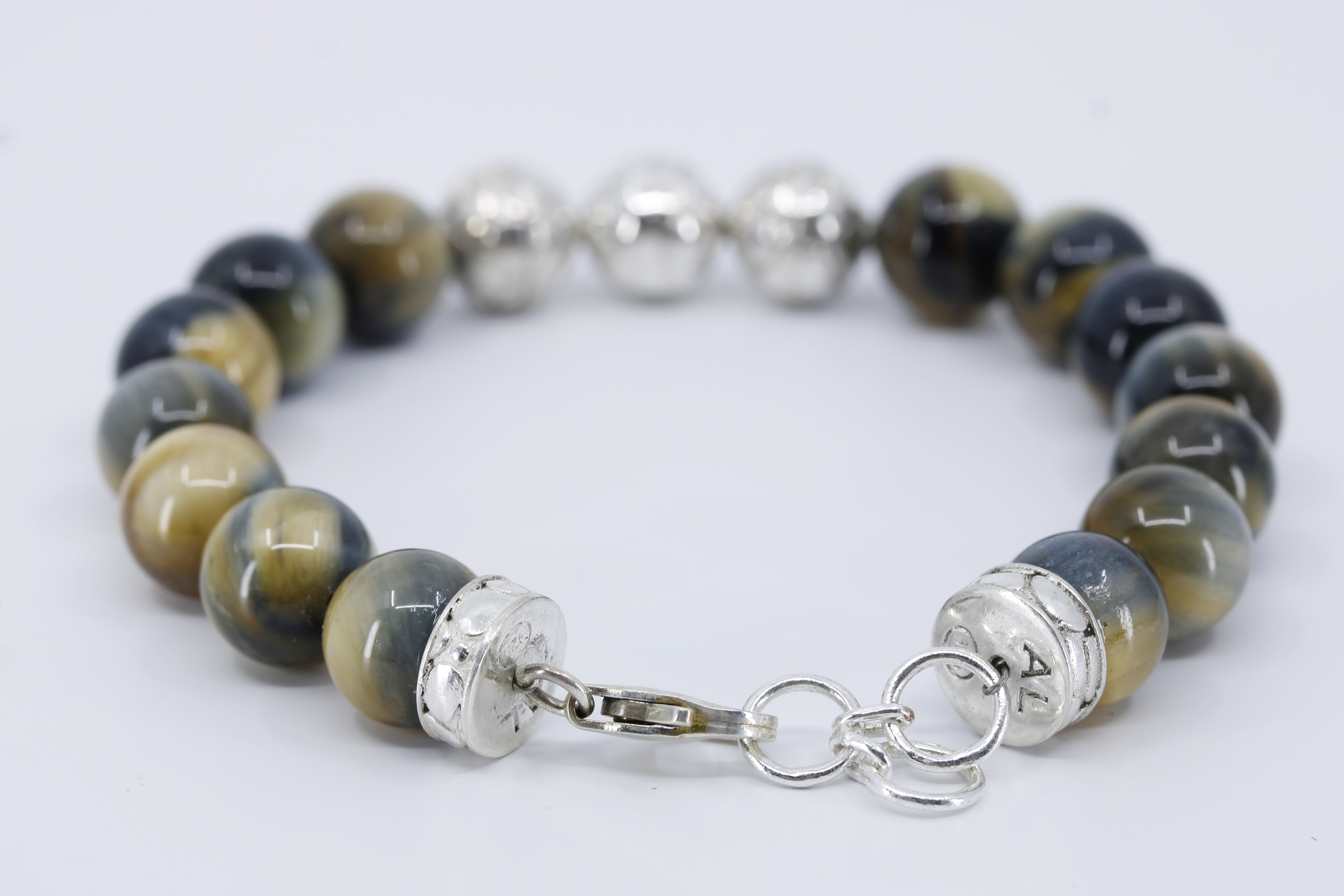 BOND Tiger Eye Triple Lock Bracelet