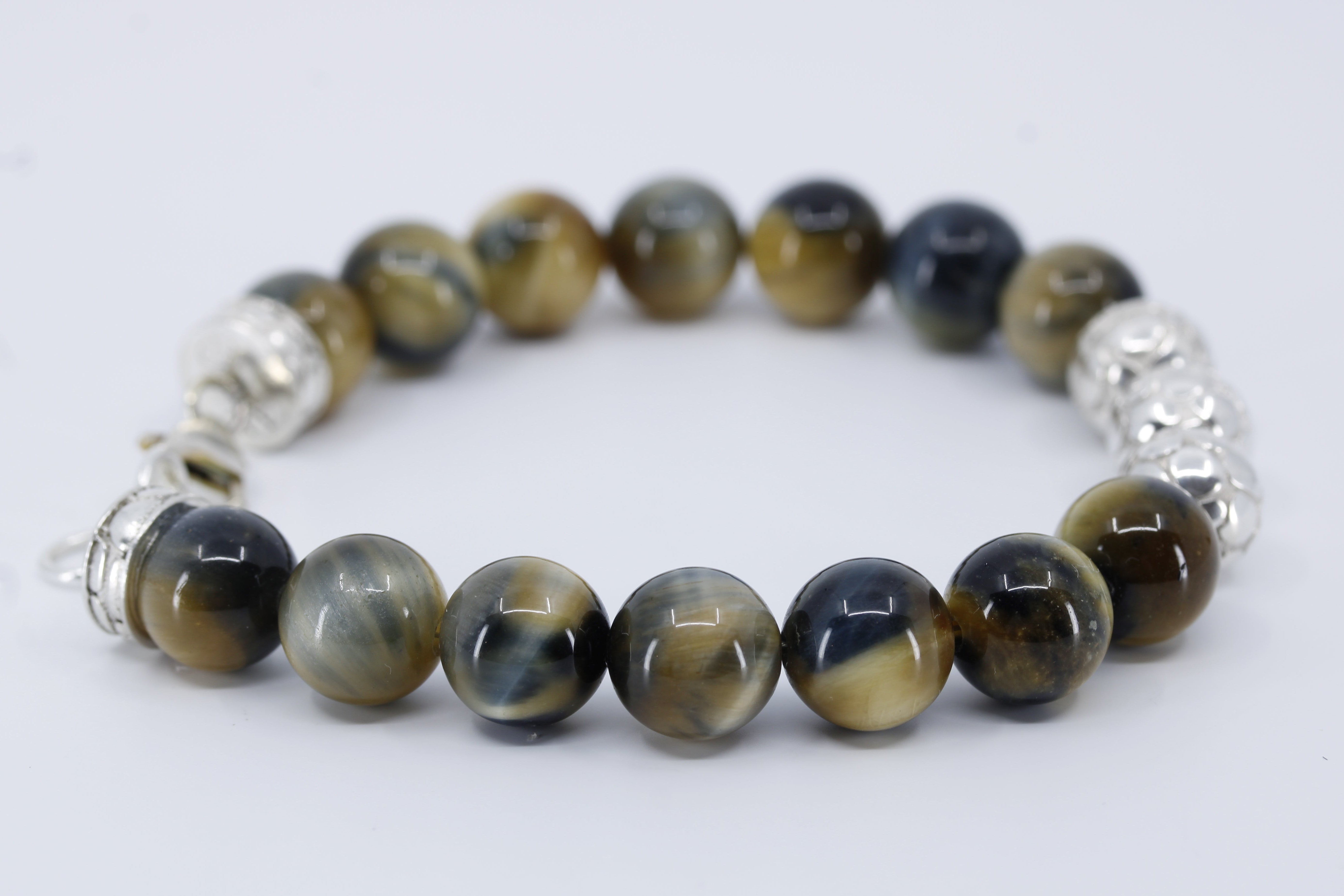 BOND Tiger Eye Triple Lock Bracelet