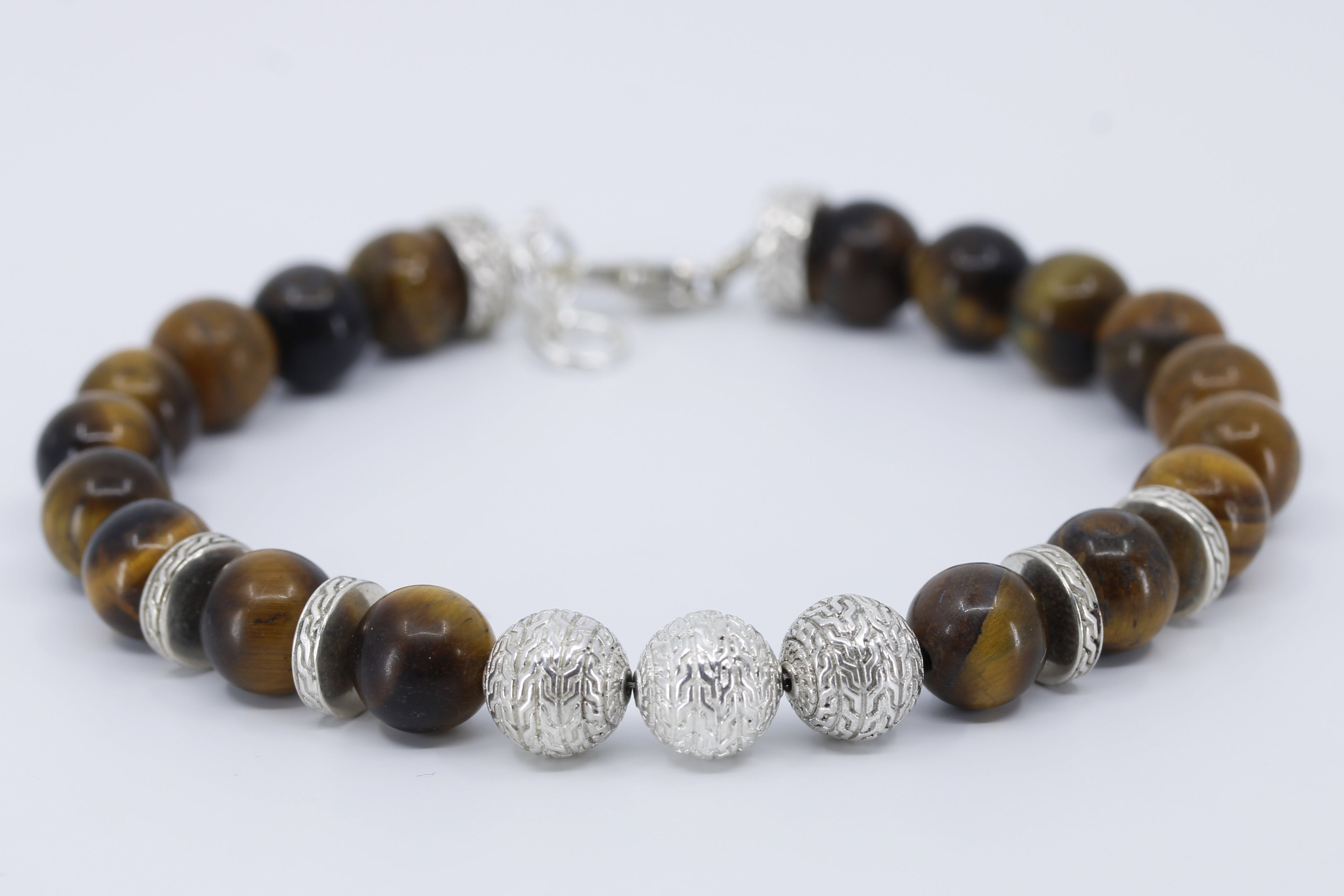 BOND Tiger Eye Mixed Triple Bracelet