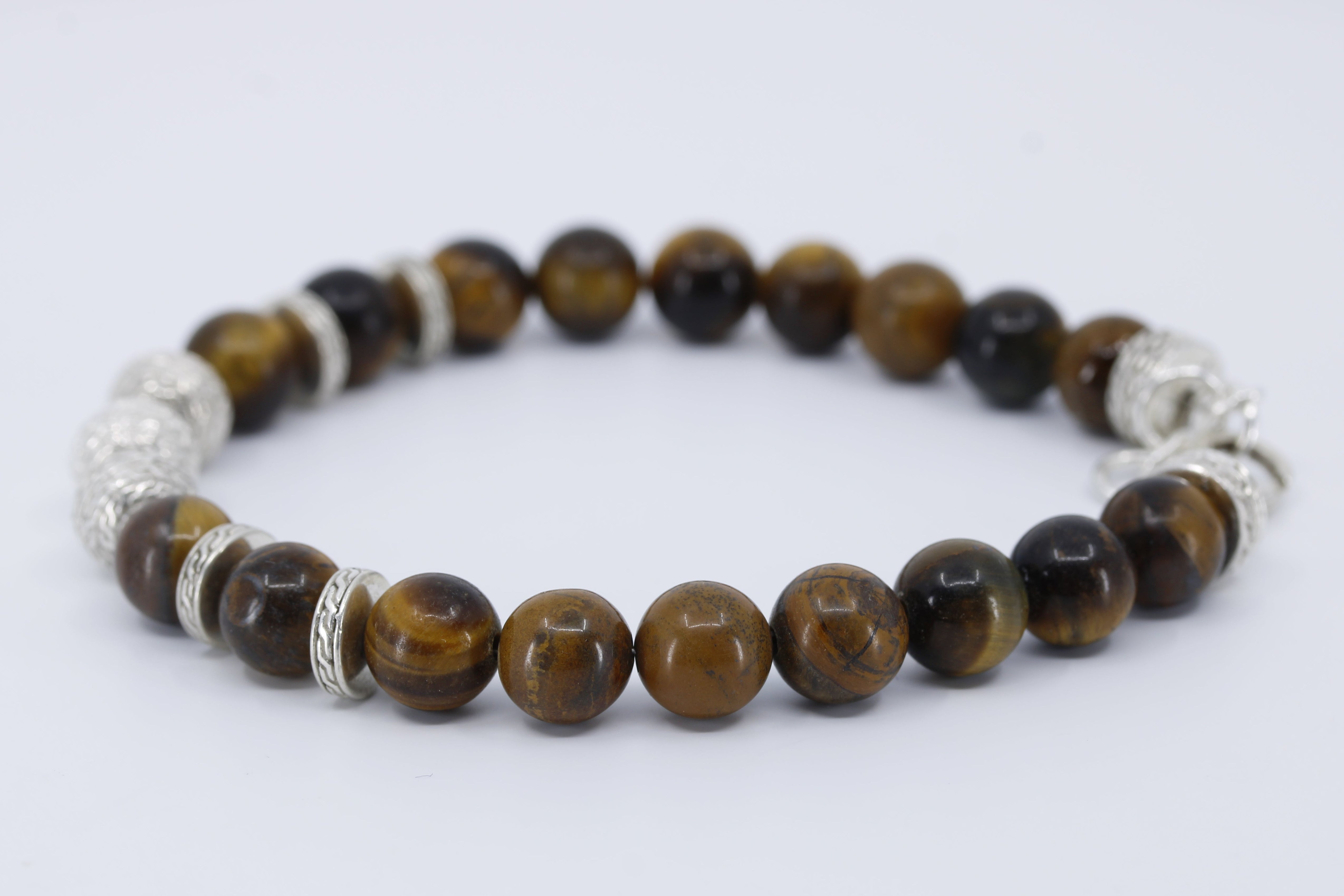 BOND Tiger Eye Mixed Triple Bracelet