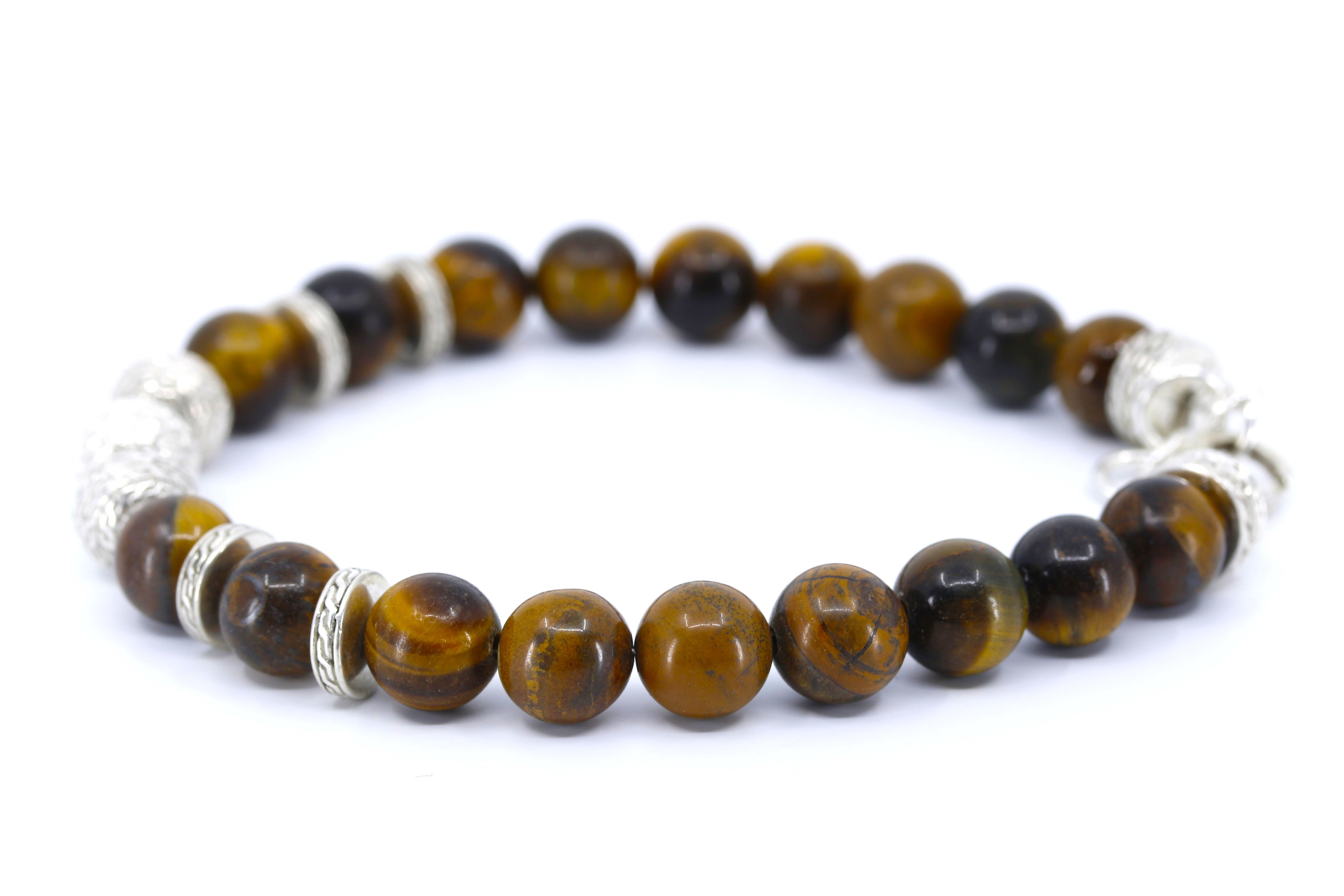 BOND Tiger Eye Mixed Triple Bracelet