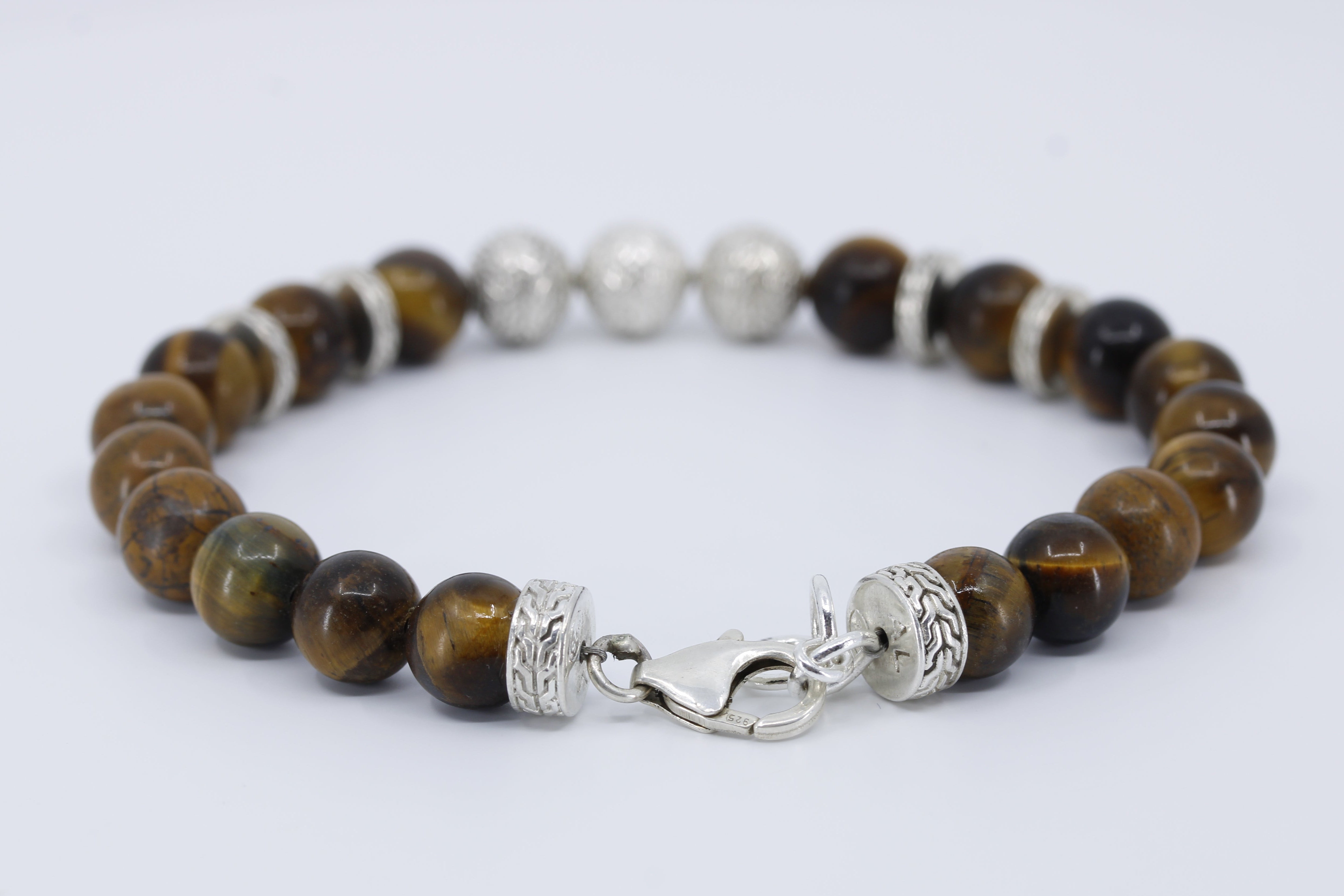 BOND Tiger Eye Mixed Triple Bracelet
