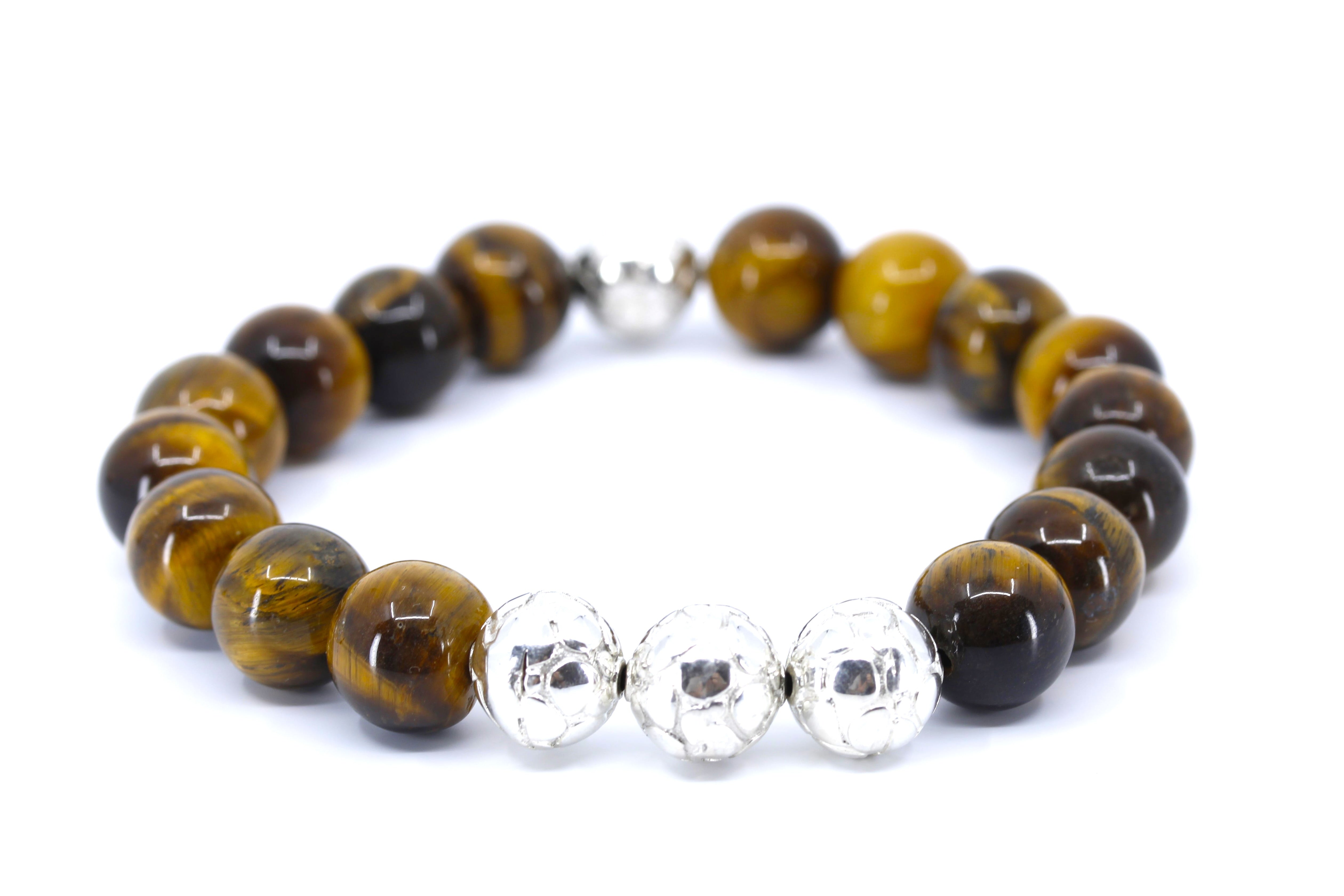 BOND Tiger Eye Triple Bracelet