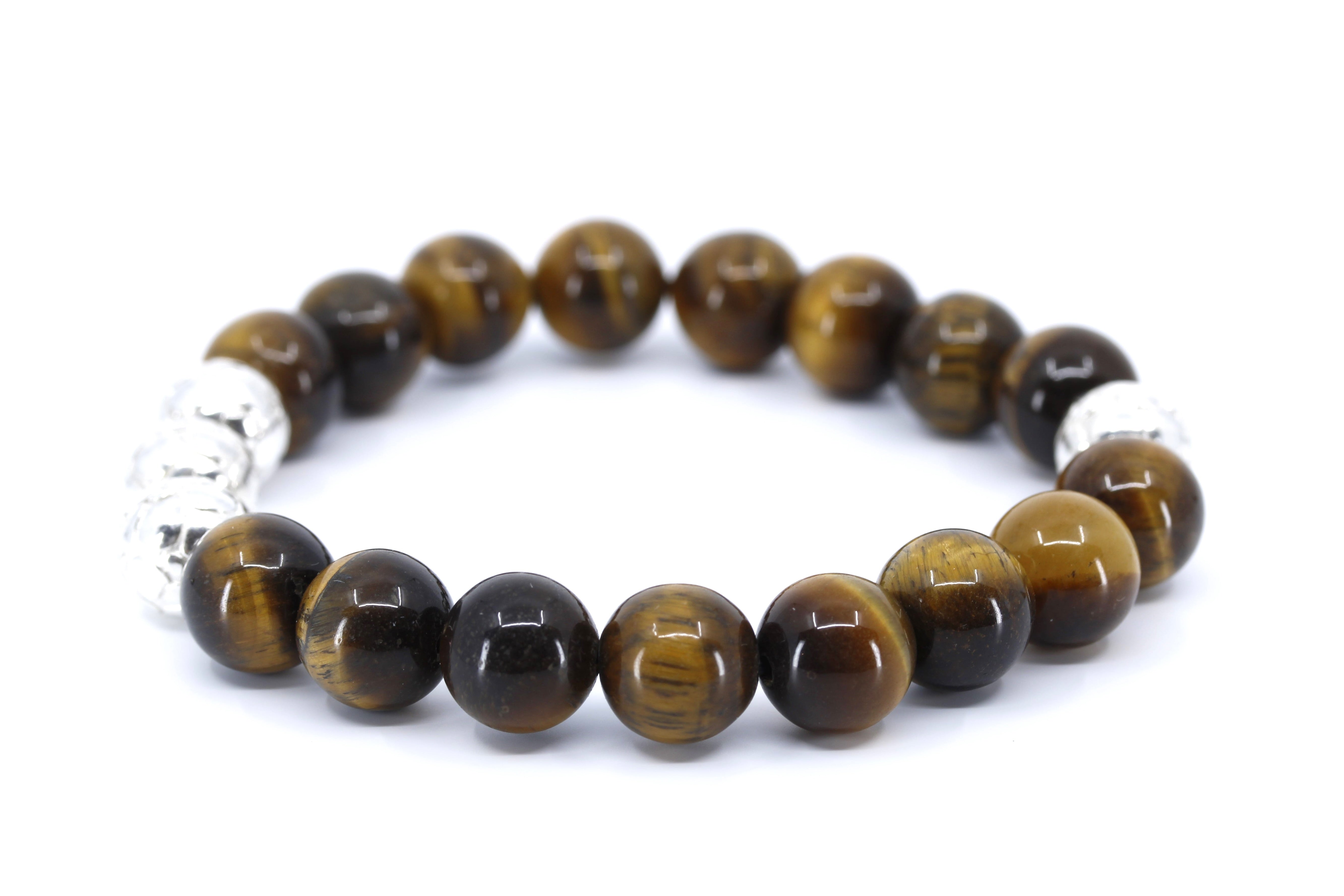 BOND Tiger Eye Triple Bracelet