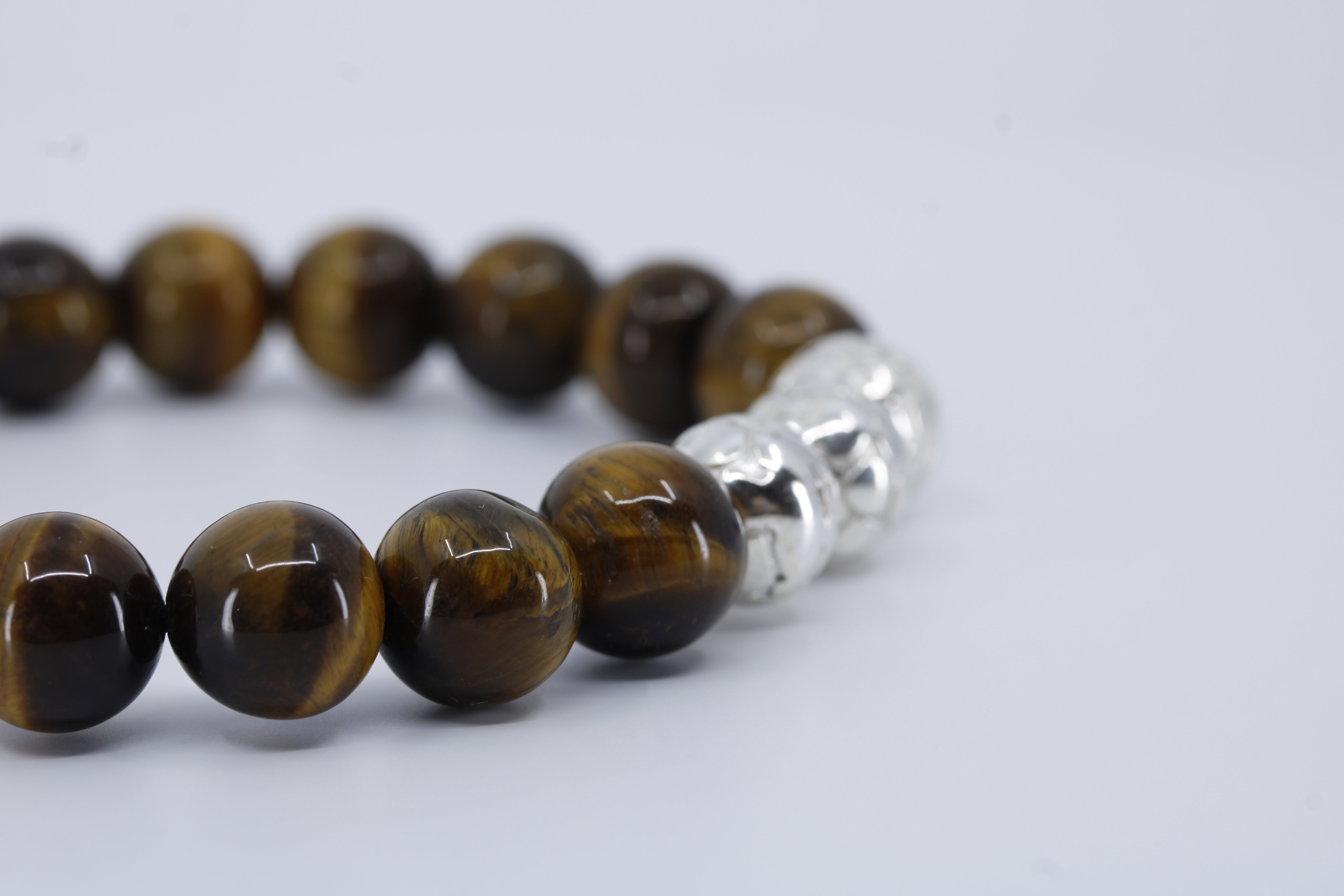 Monaco Tiger Eye Triple Bracelet
