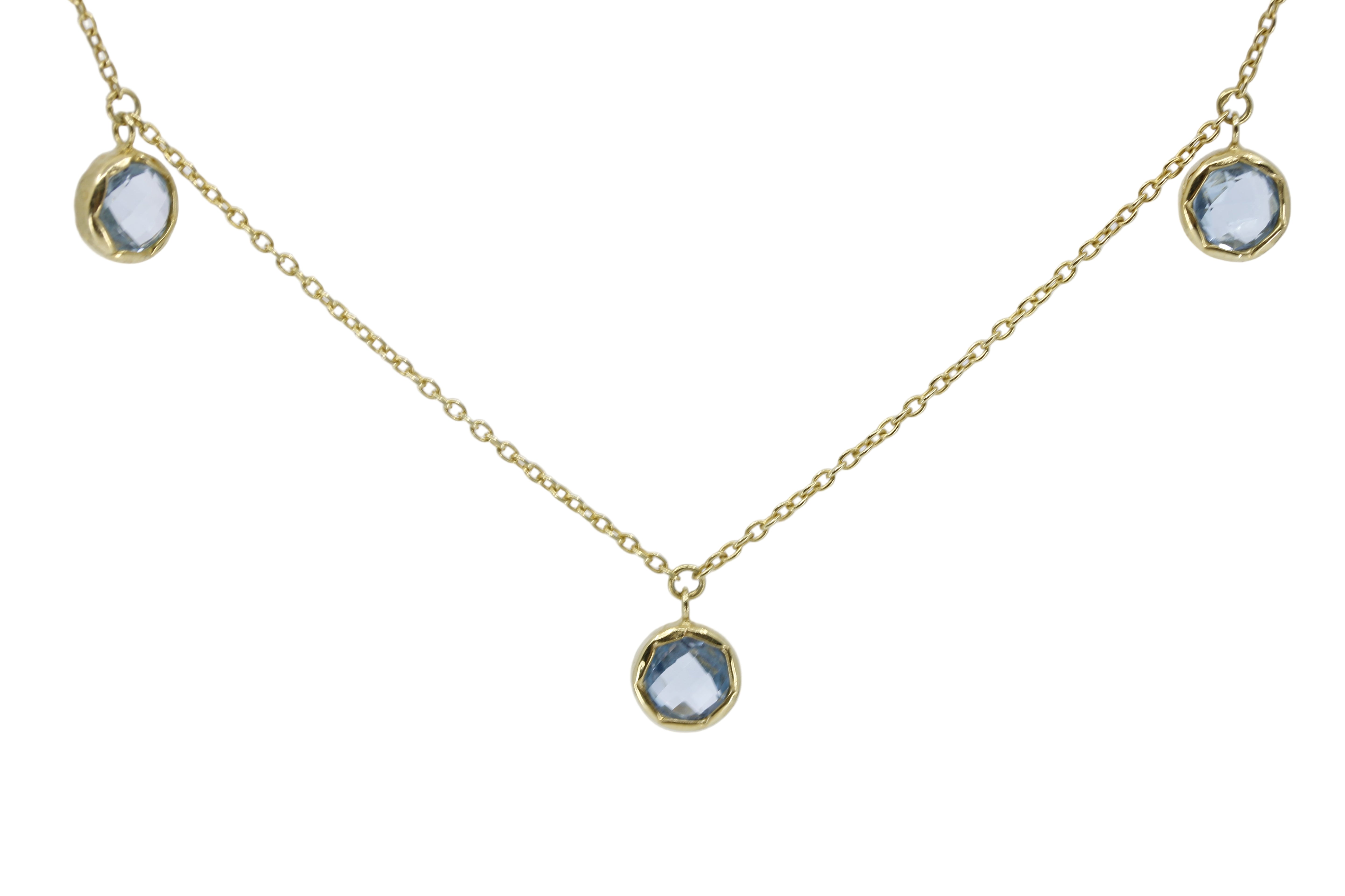 AURORA Single-Stone Drop Necklace