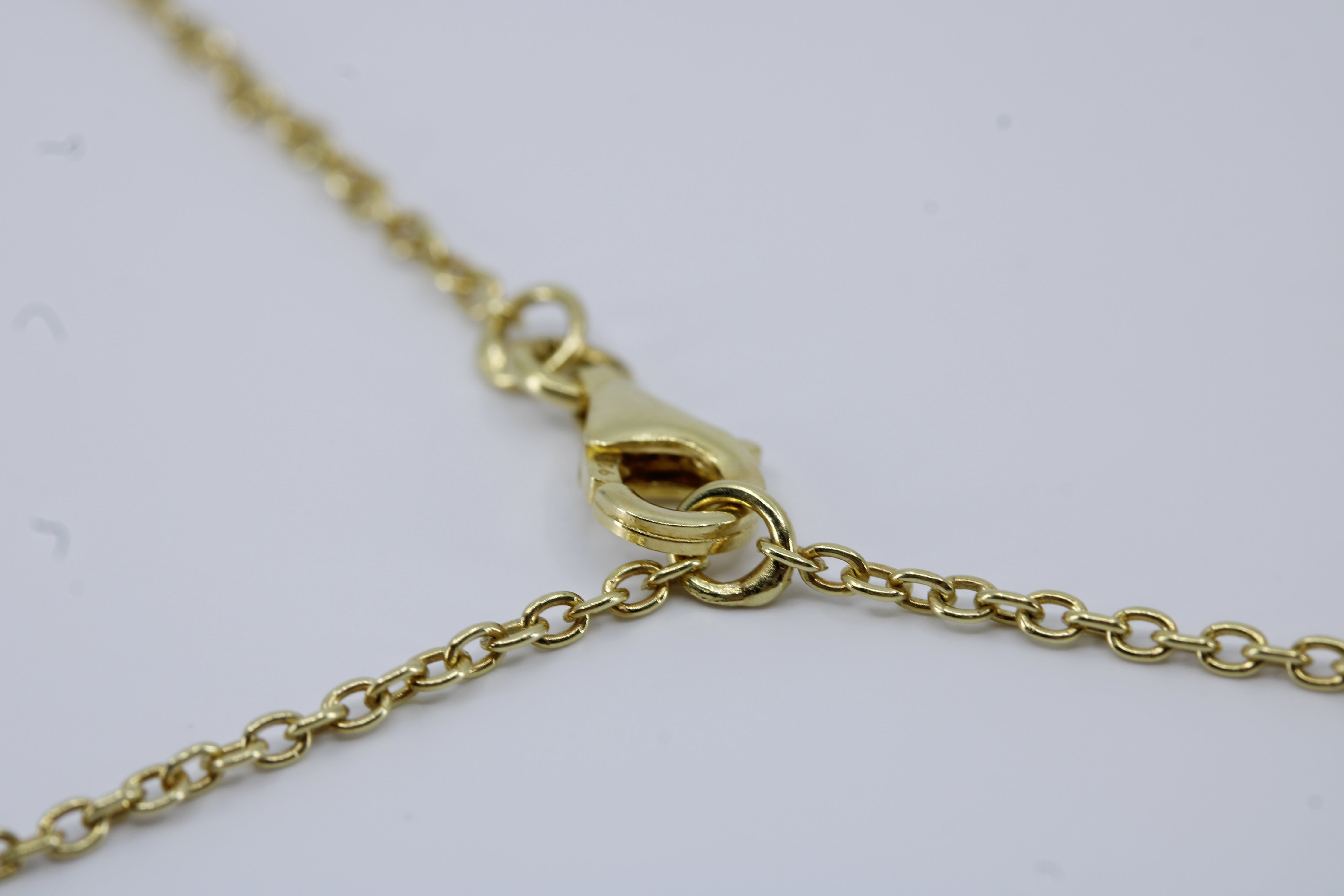 Luce Single-Stone Drop Necklace