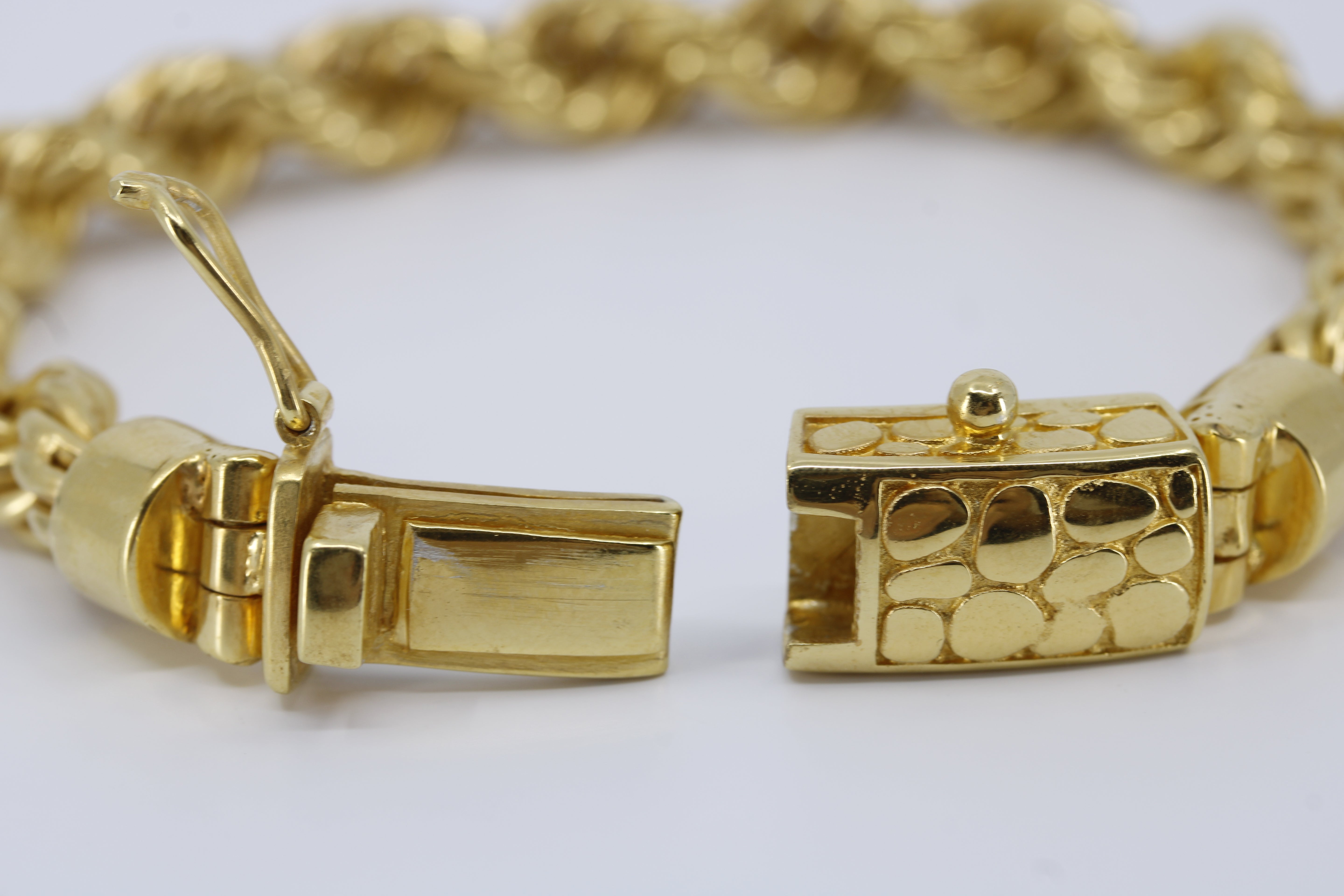 Casa Bali 18K Gold Vermeil Classic Rope Chain Bracelet