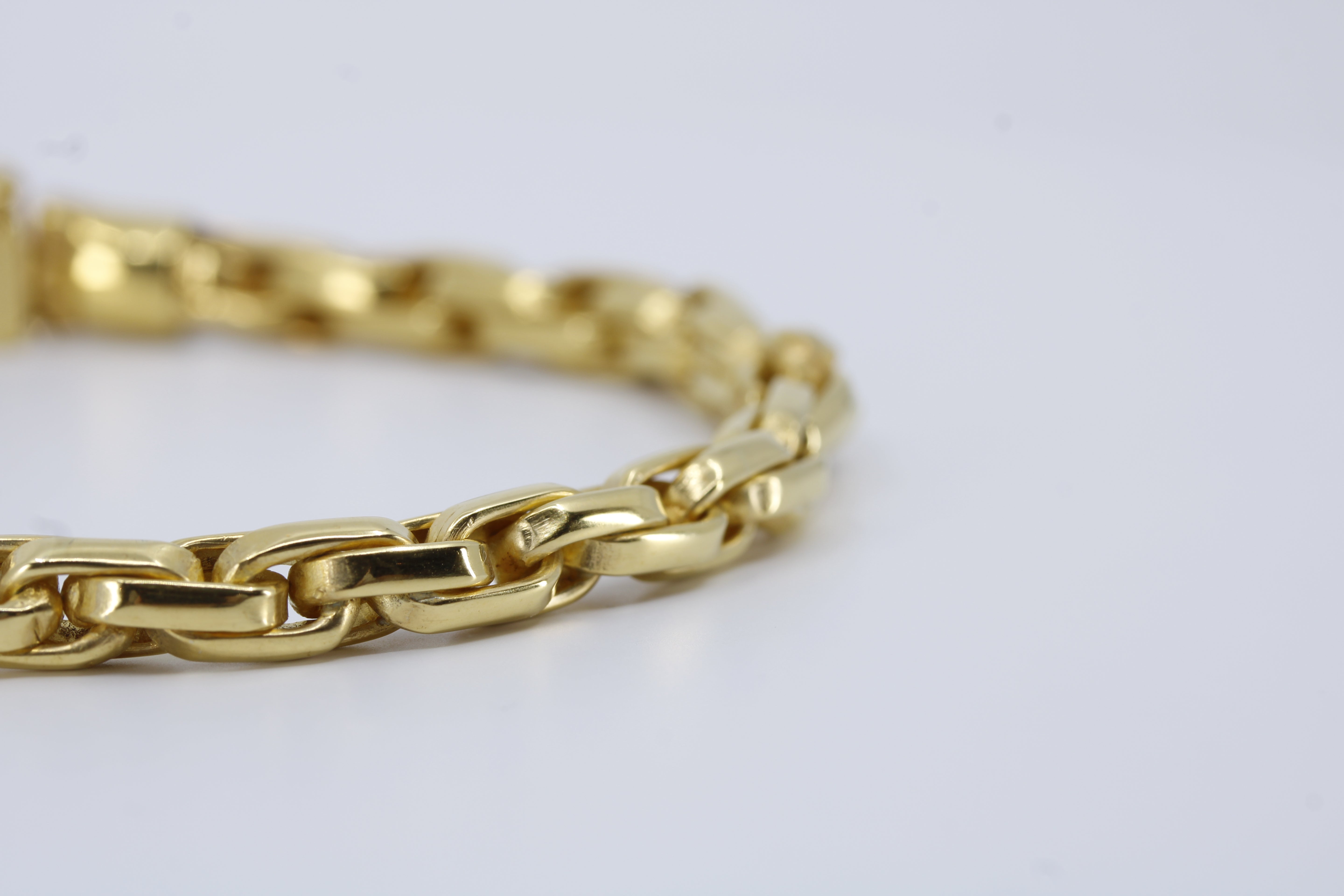 Casa Bali 18K Gold Vermeil King's Link Chain Bracelet