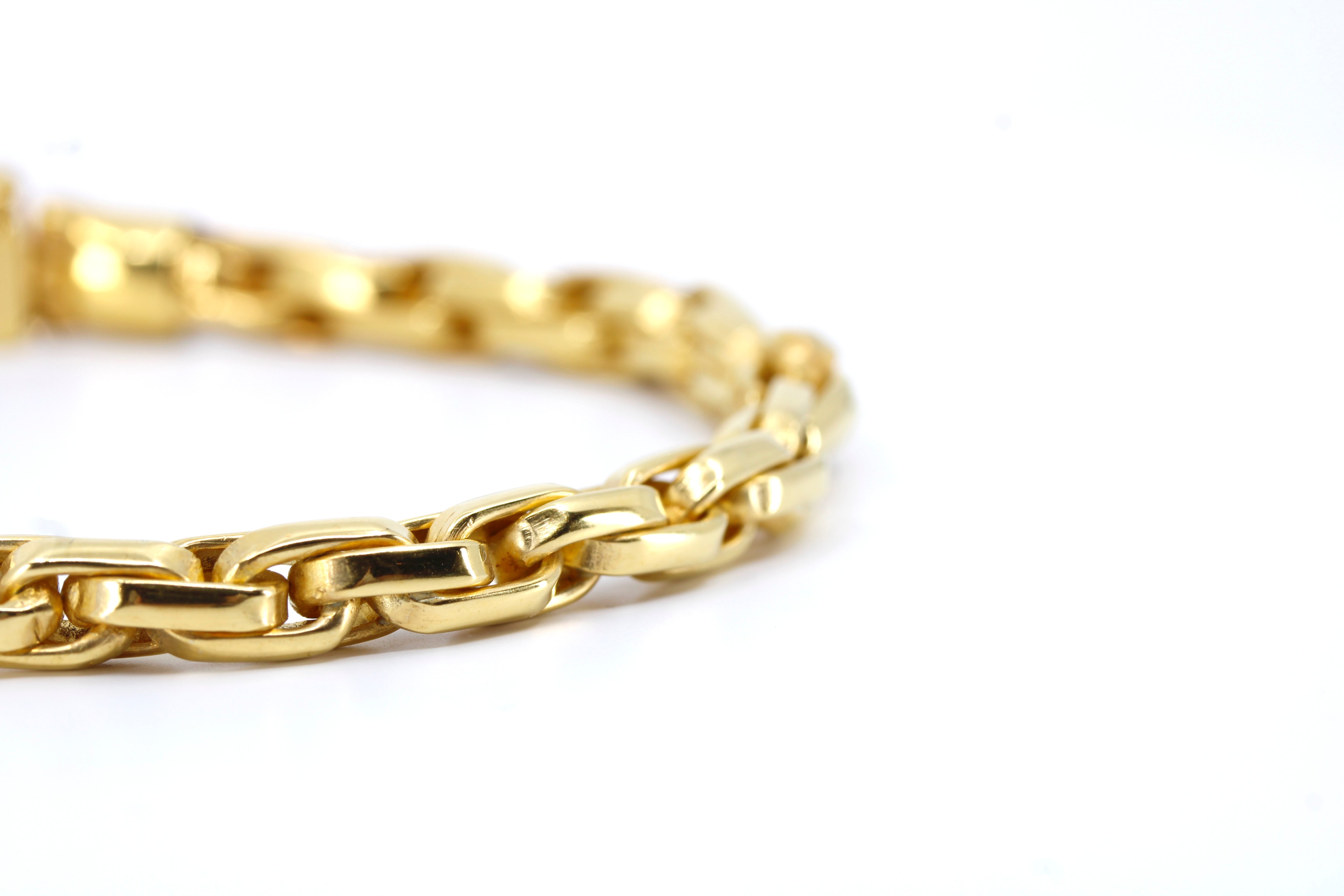 DALILA 18K Gold Vermeil King's Link Chain Bracelet