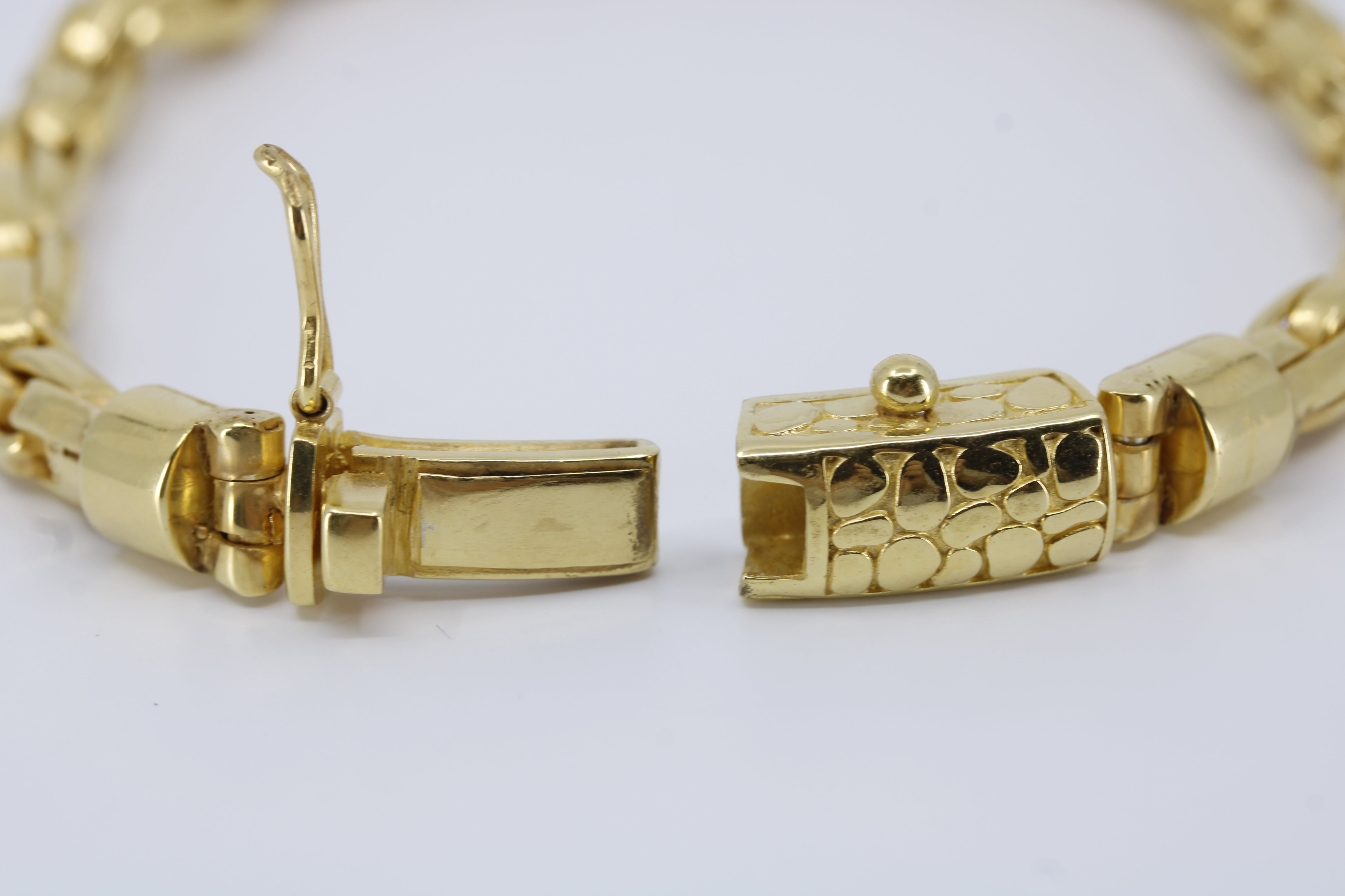 Casa Bali 18K Gold Vermeil King's Link Chain Bracelet