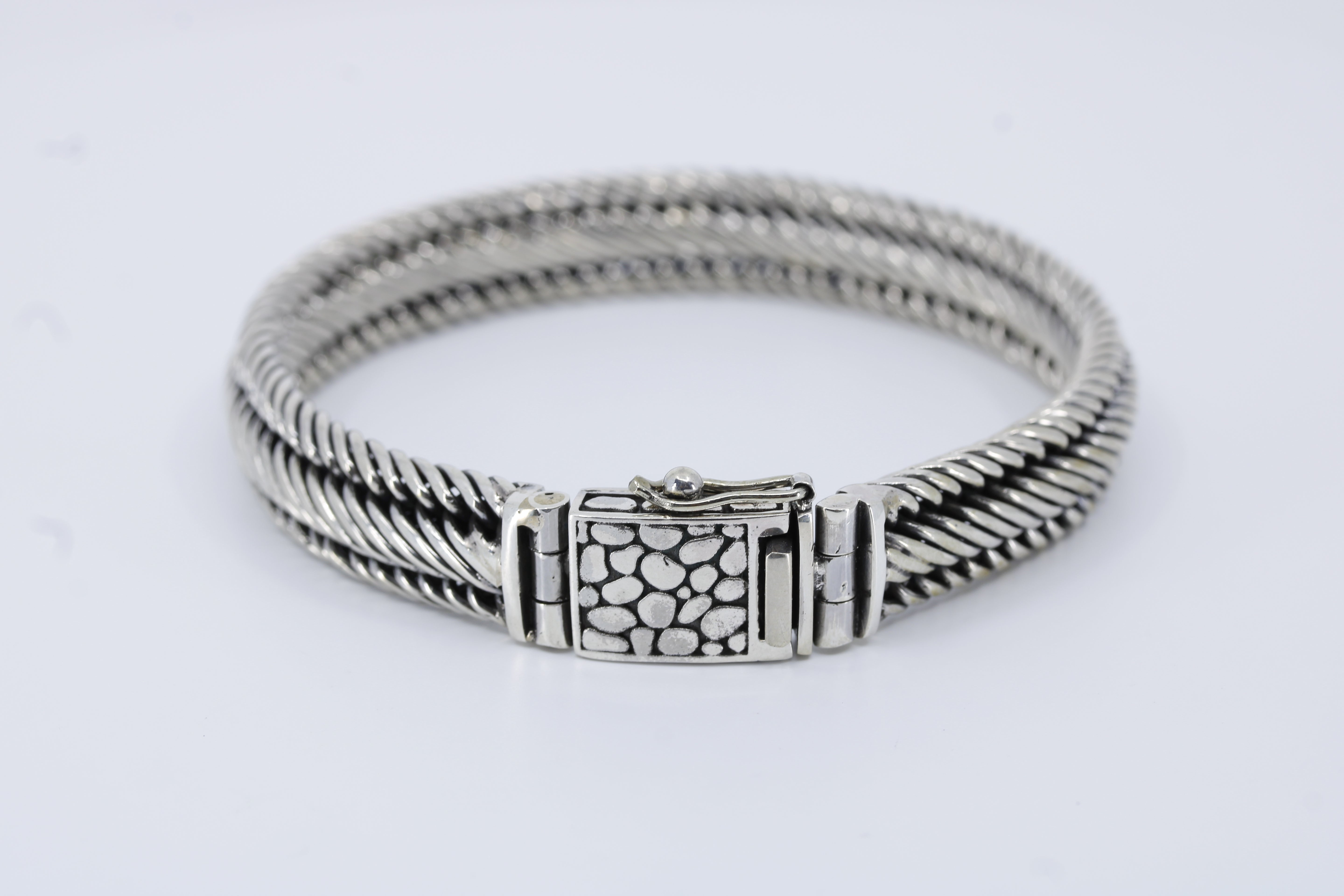 Casa Bali Braided Wheat Link Bracelet