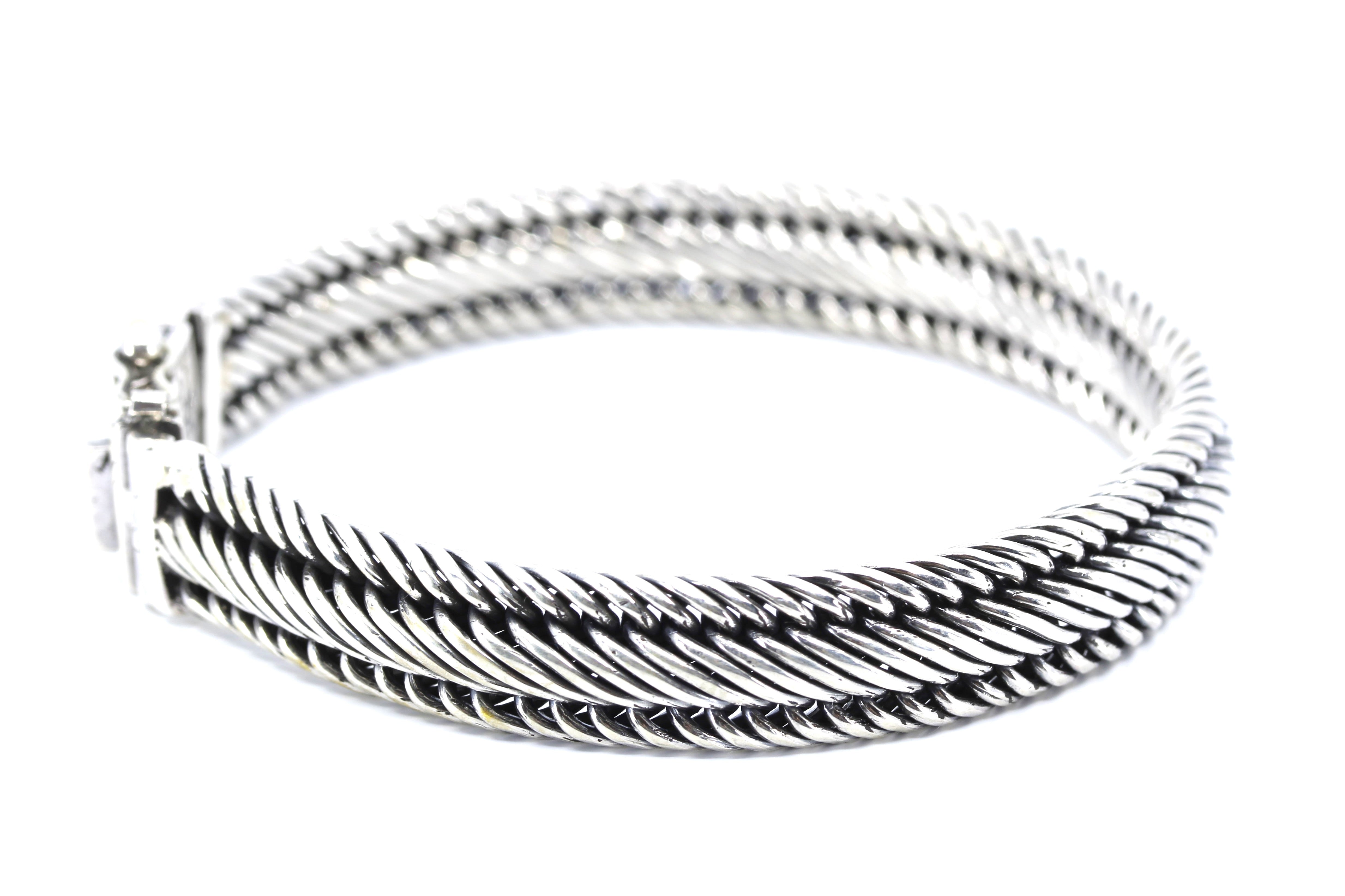 DALILA Braided Wheat Link Bracelet