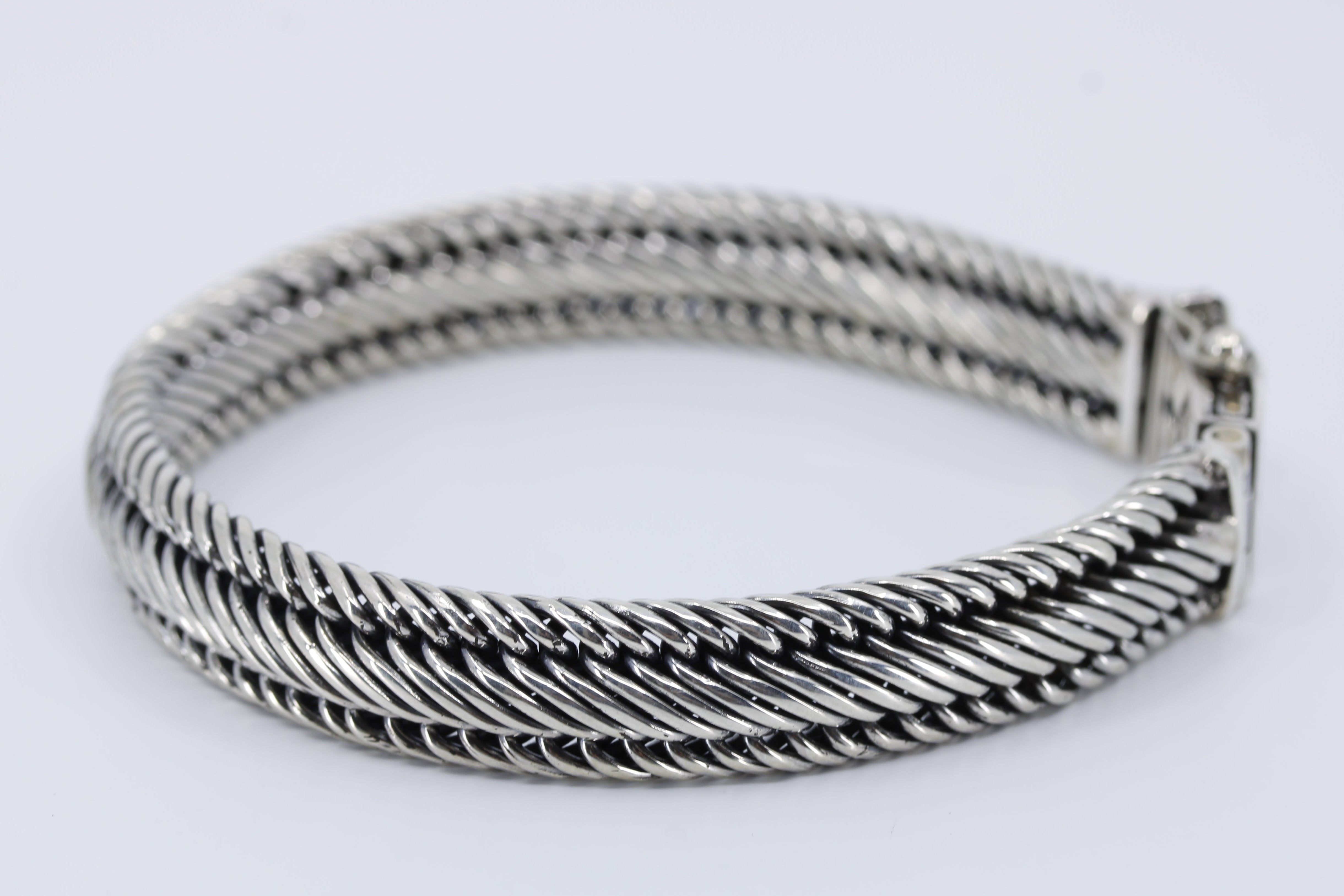 DALILA Braided Wheat Link Bracelet