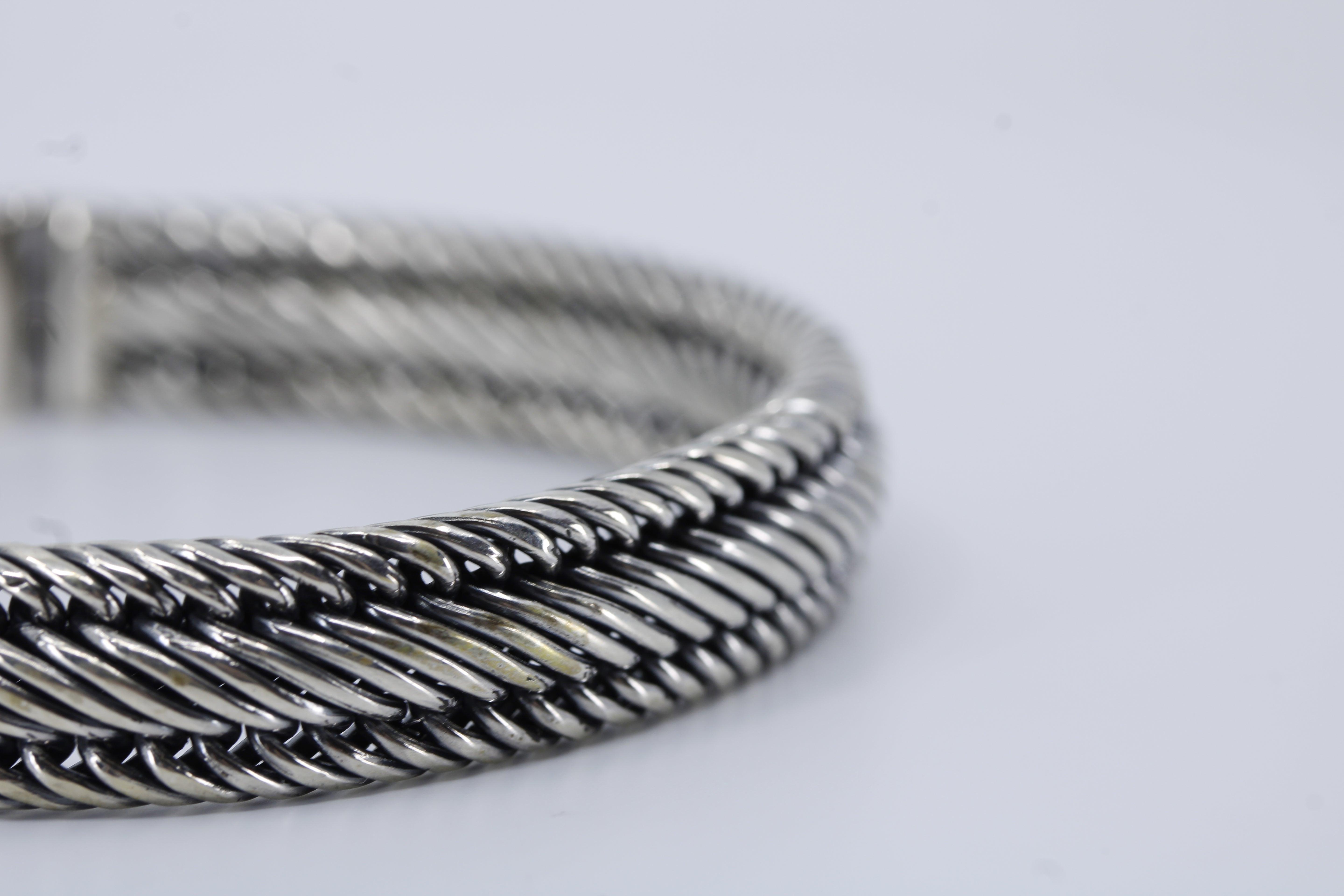 Casa Bali Braided Wheat Link Bracelet