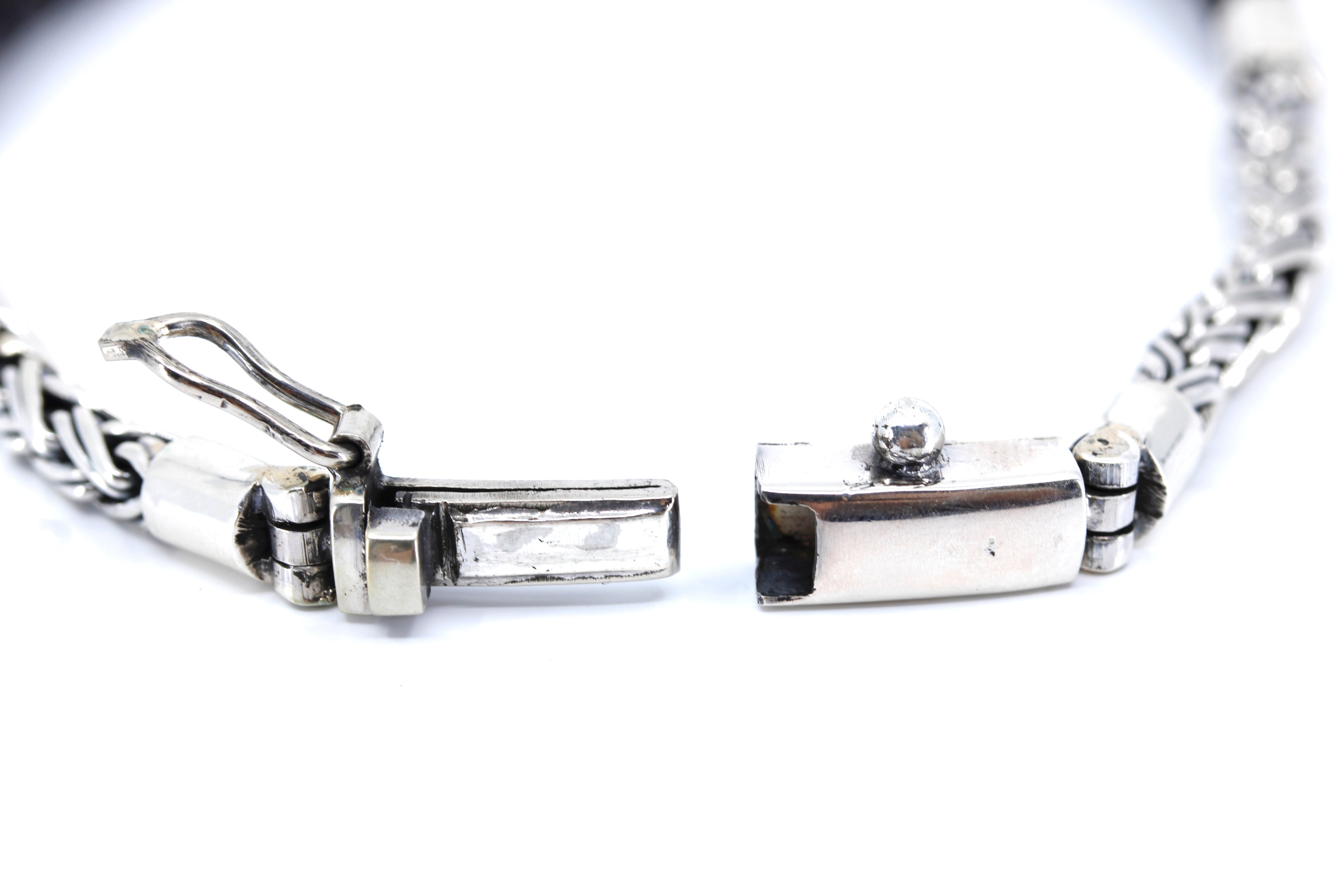 NOVA Braided Chain & Leather Bracelet