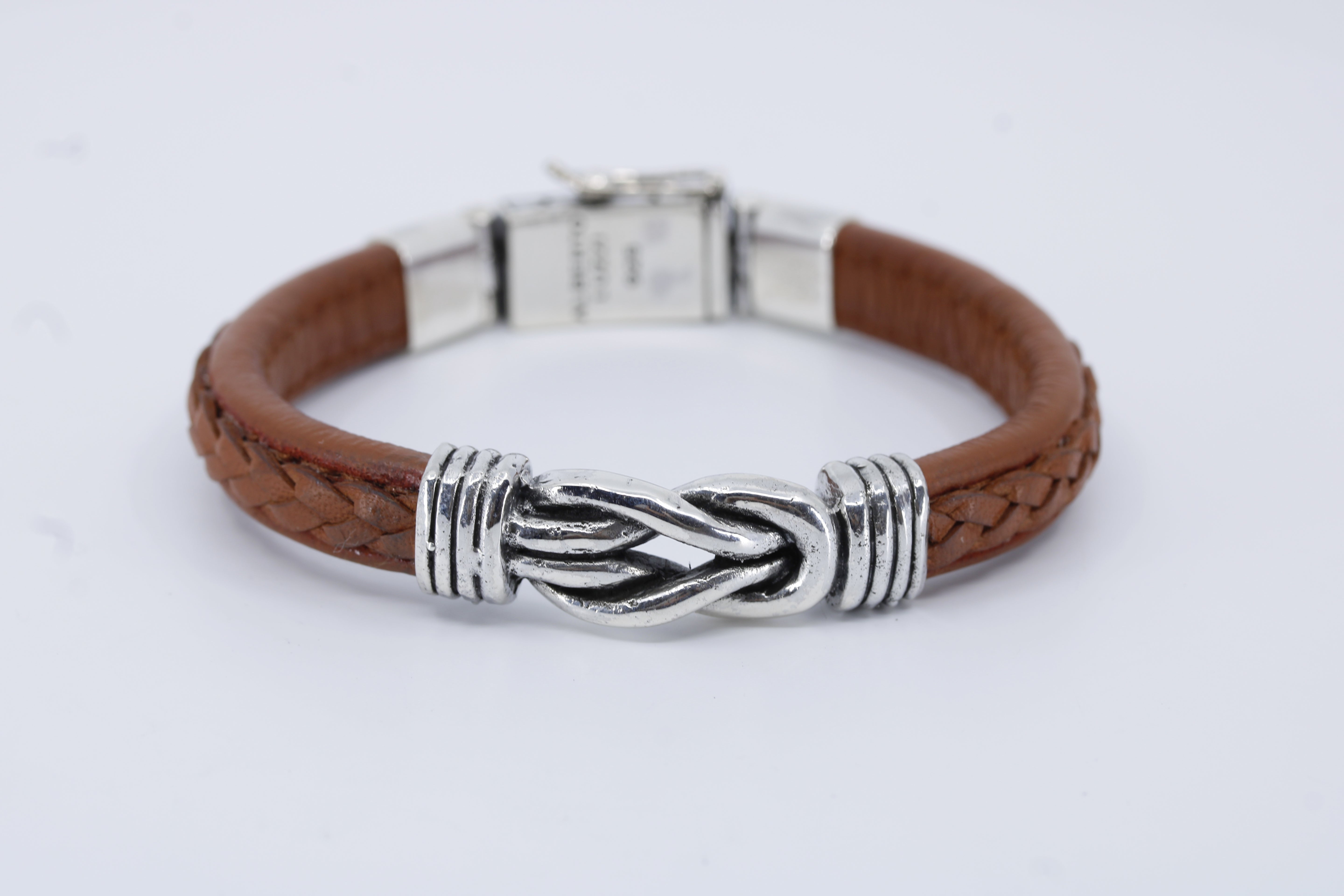 Casa Bali Knot Leather Bracelet