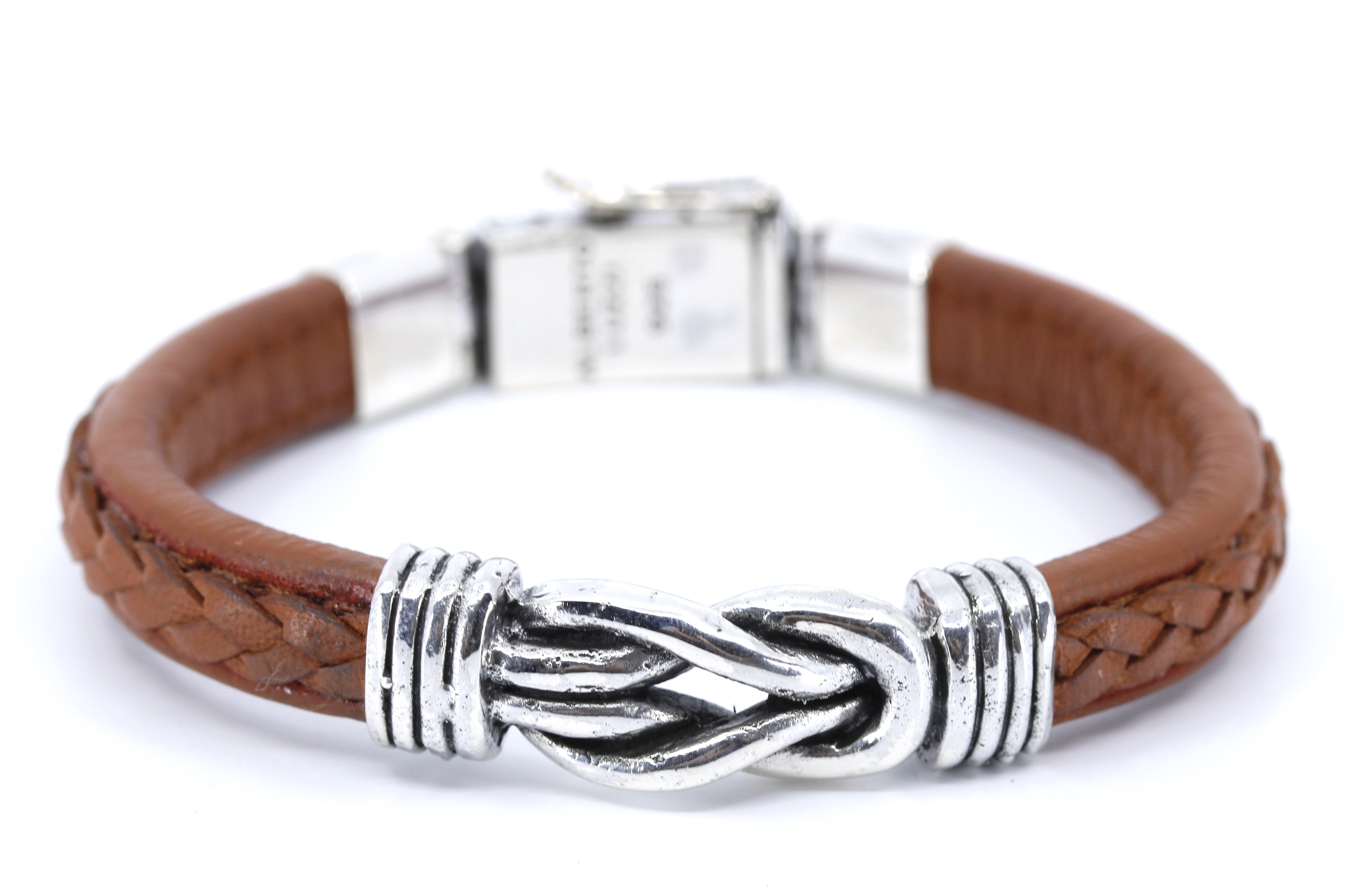 NOVA Knot Leather Bracelet