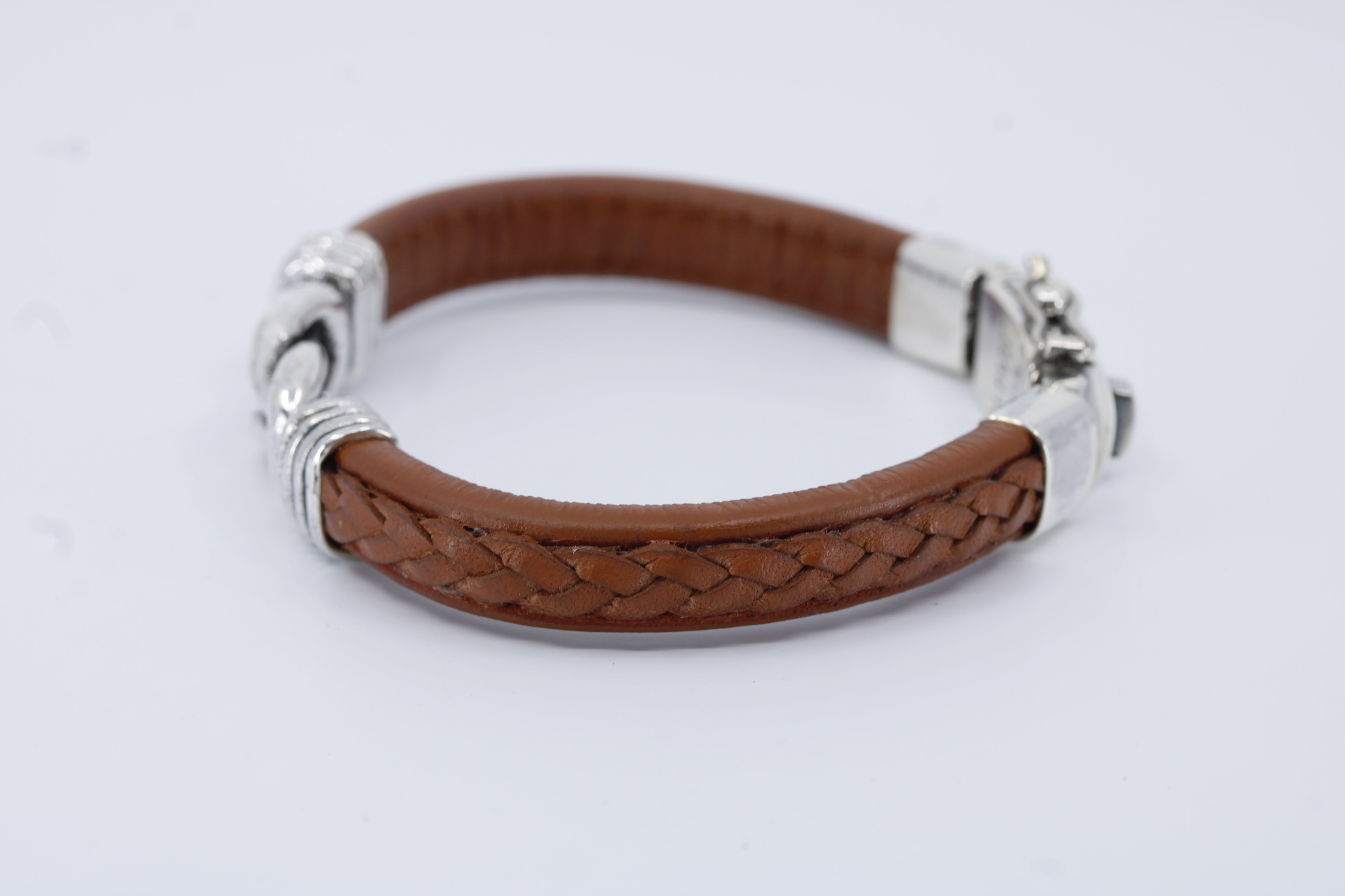 Casa Bali Knot Leather Bracelet