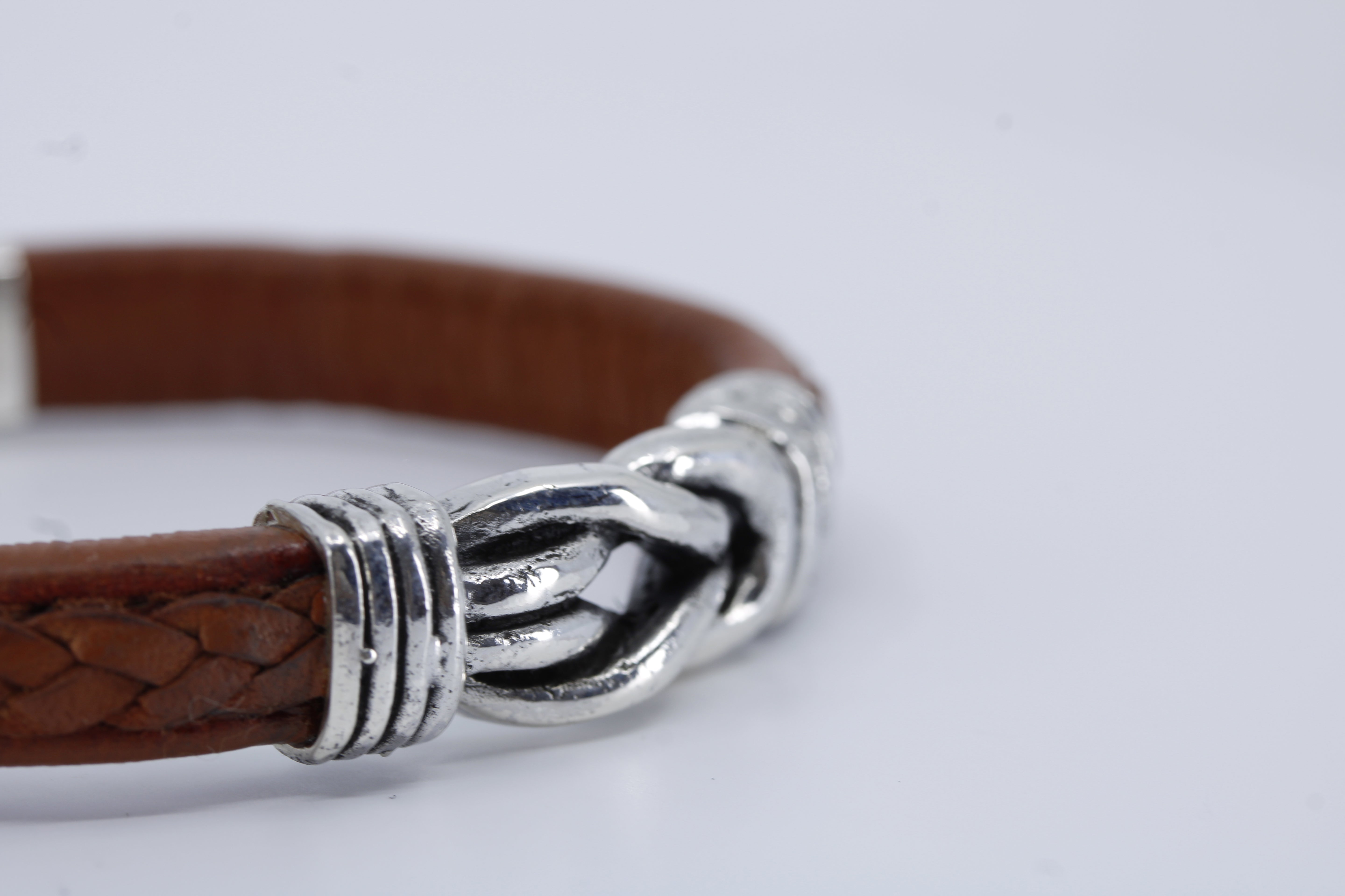 Casa Bali Knot Leather Bracelet