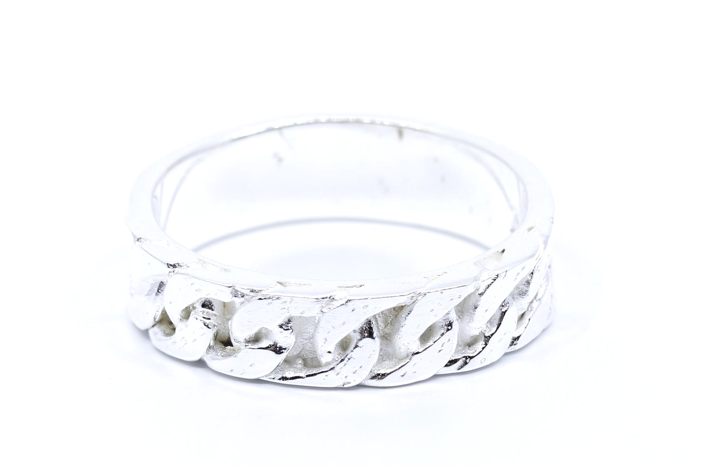 SAAR Curb Link Band Ring