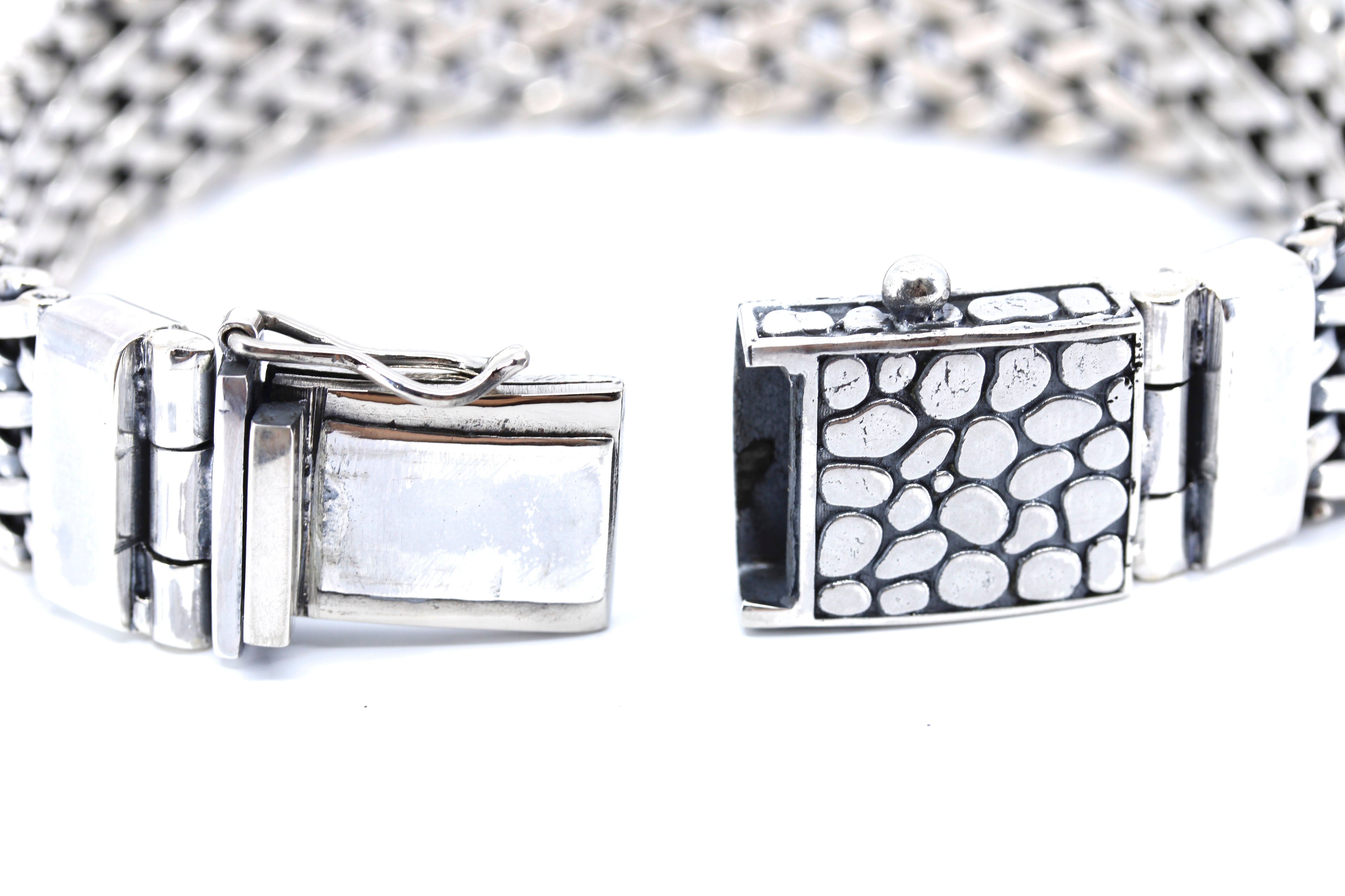 SAAR Heritage Woven Chain Bracelet