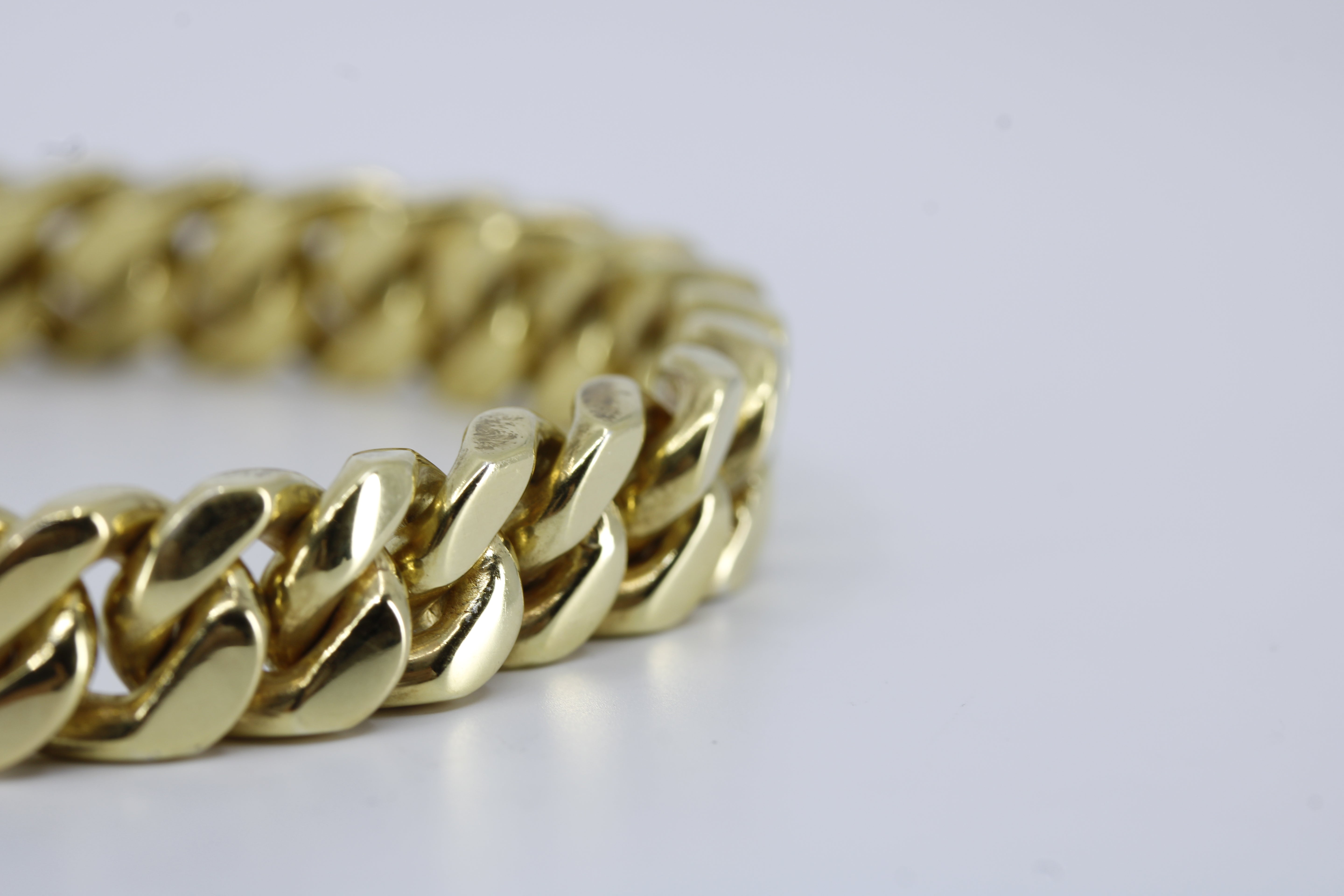 Casa Bali 18K Gold Vermeil Classic Curb Chain Bracelet