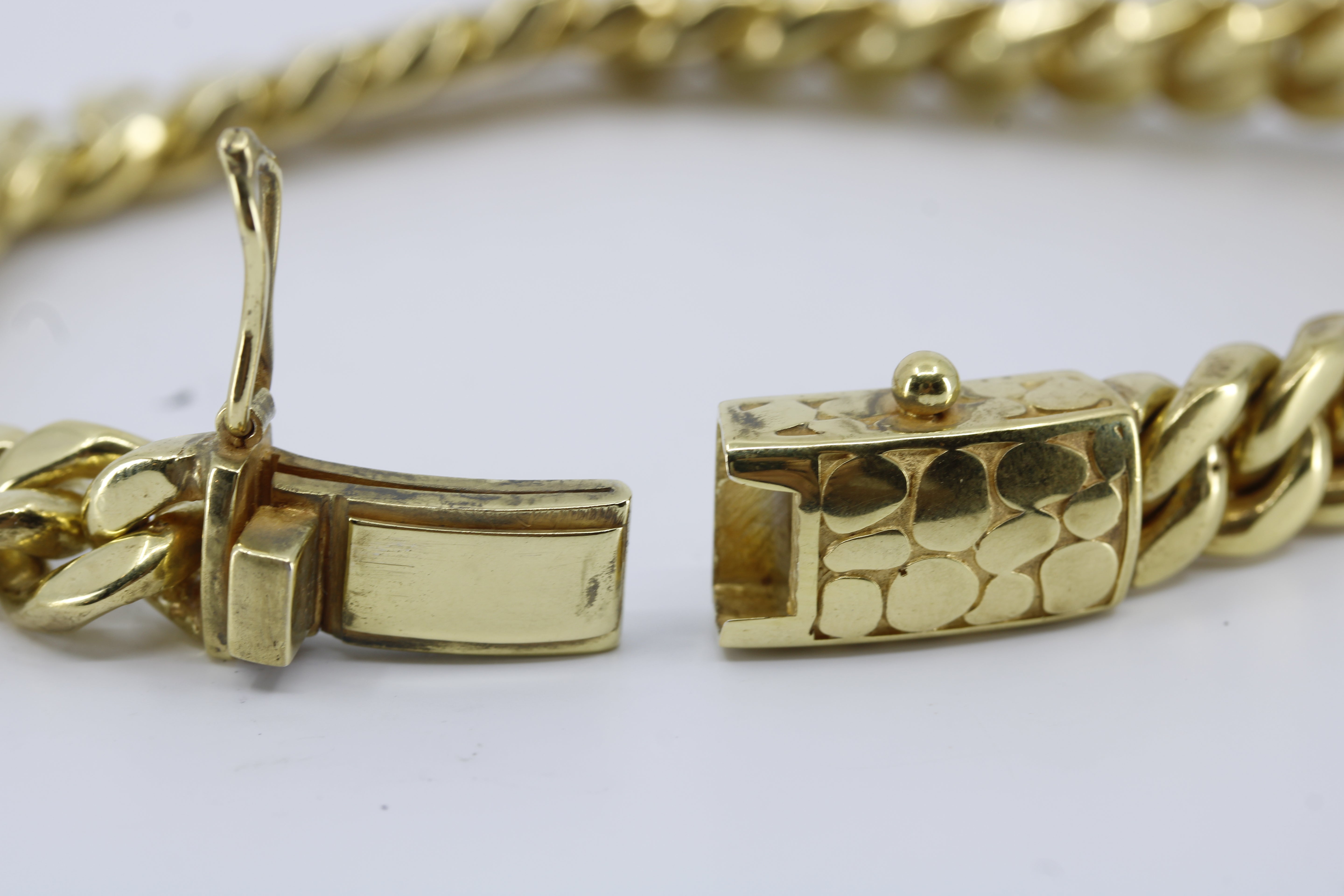 Casa Bali 18K Gold Vermeil Classic Curb Chain Bracelet