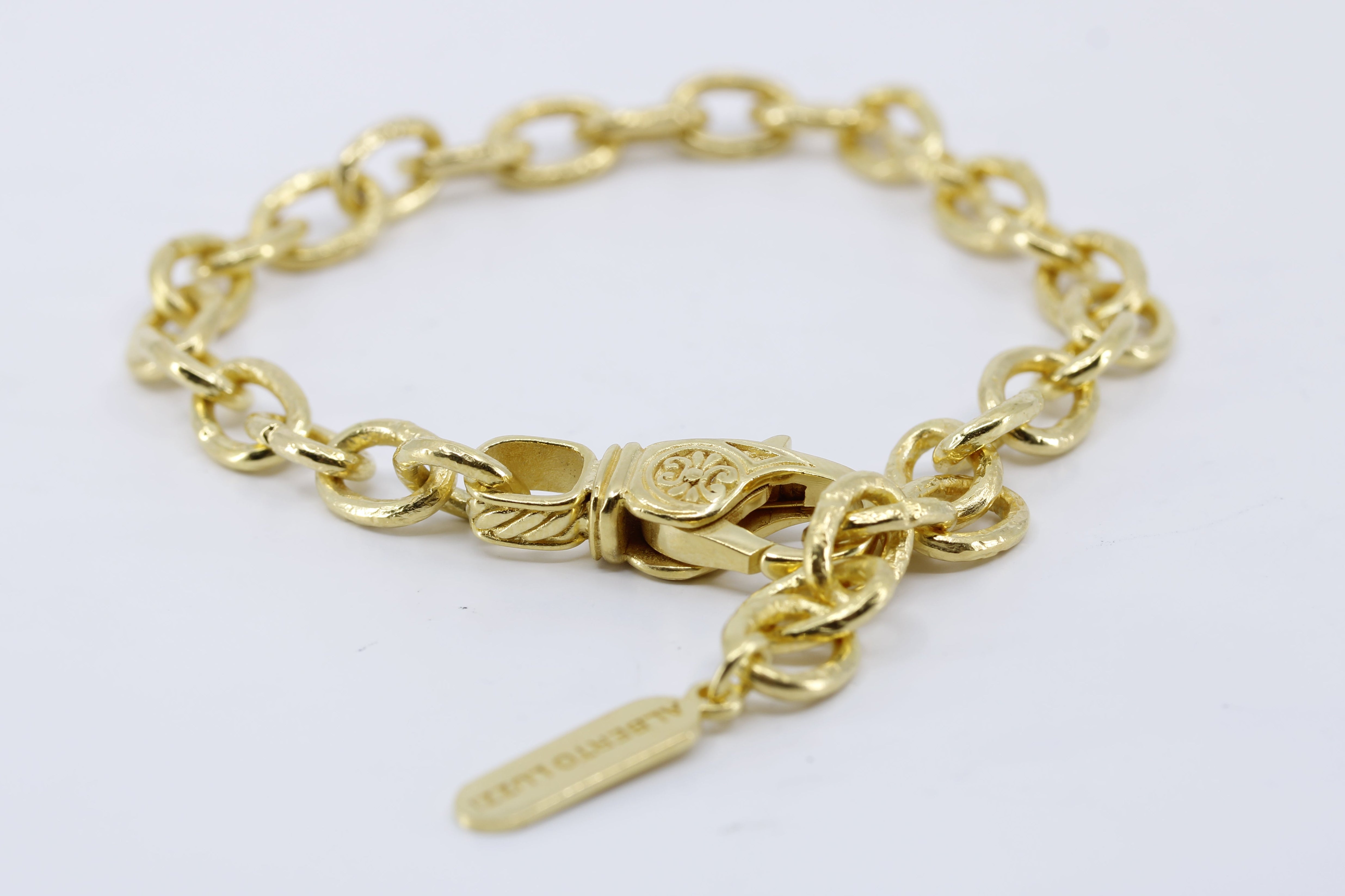ZENITH 18K Gold Vermeil Chain Link Bracelet