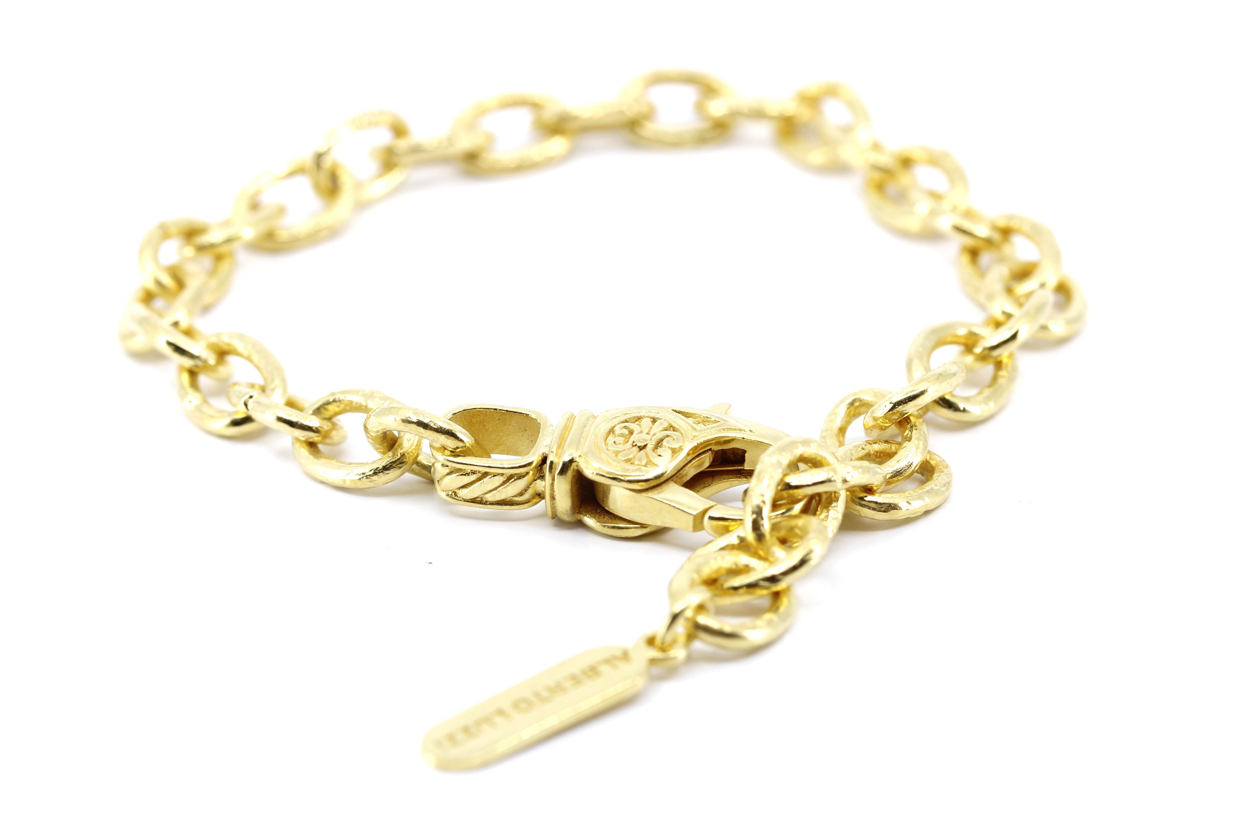 ZENITH 18K Gold Vermeil Chain Link Bracelet
