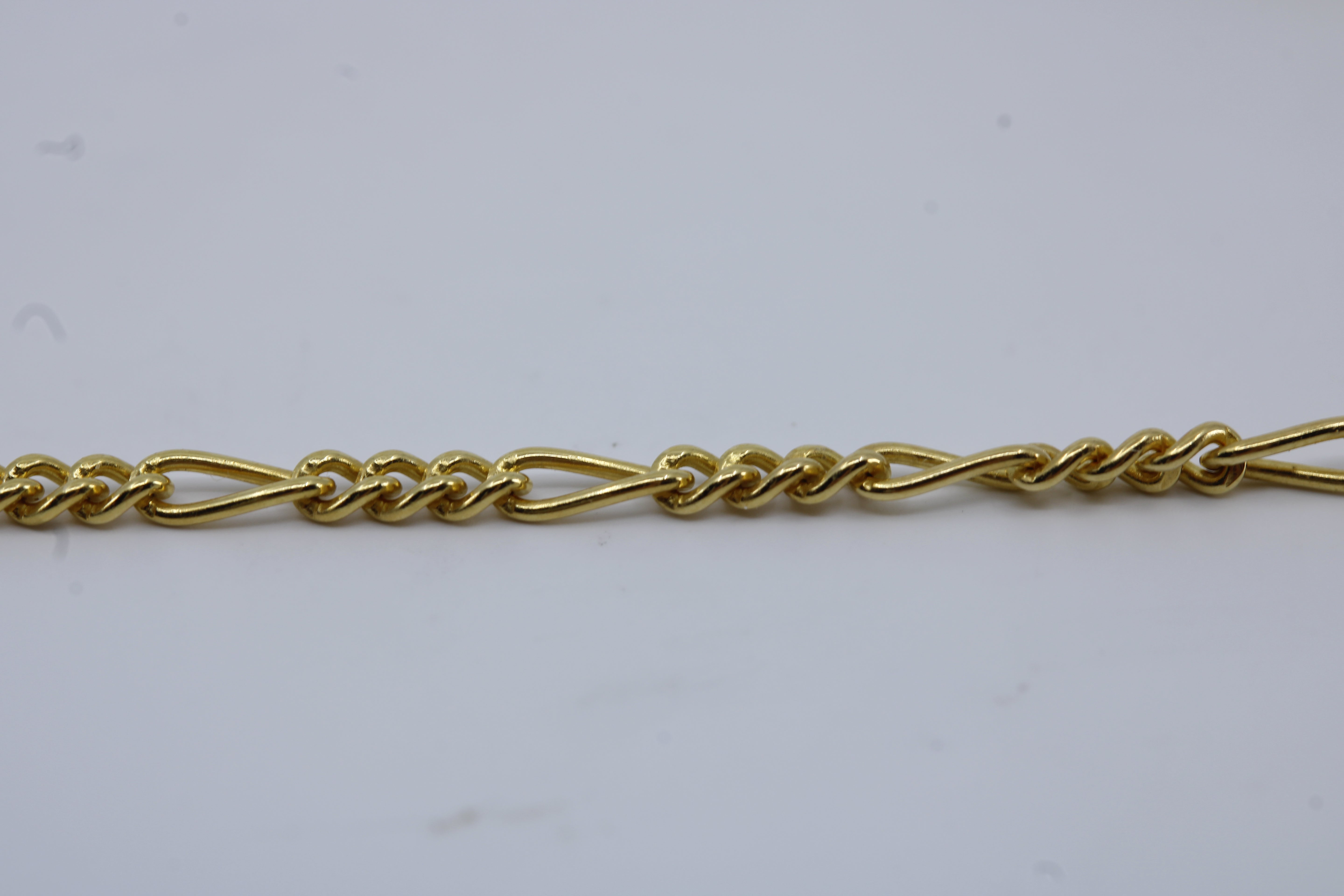 Linea Slim Figaro Chain Bracelet