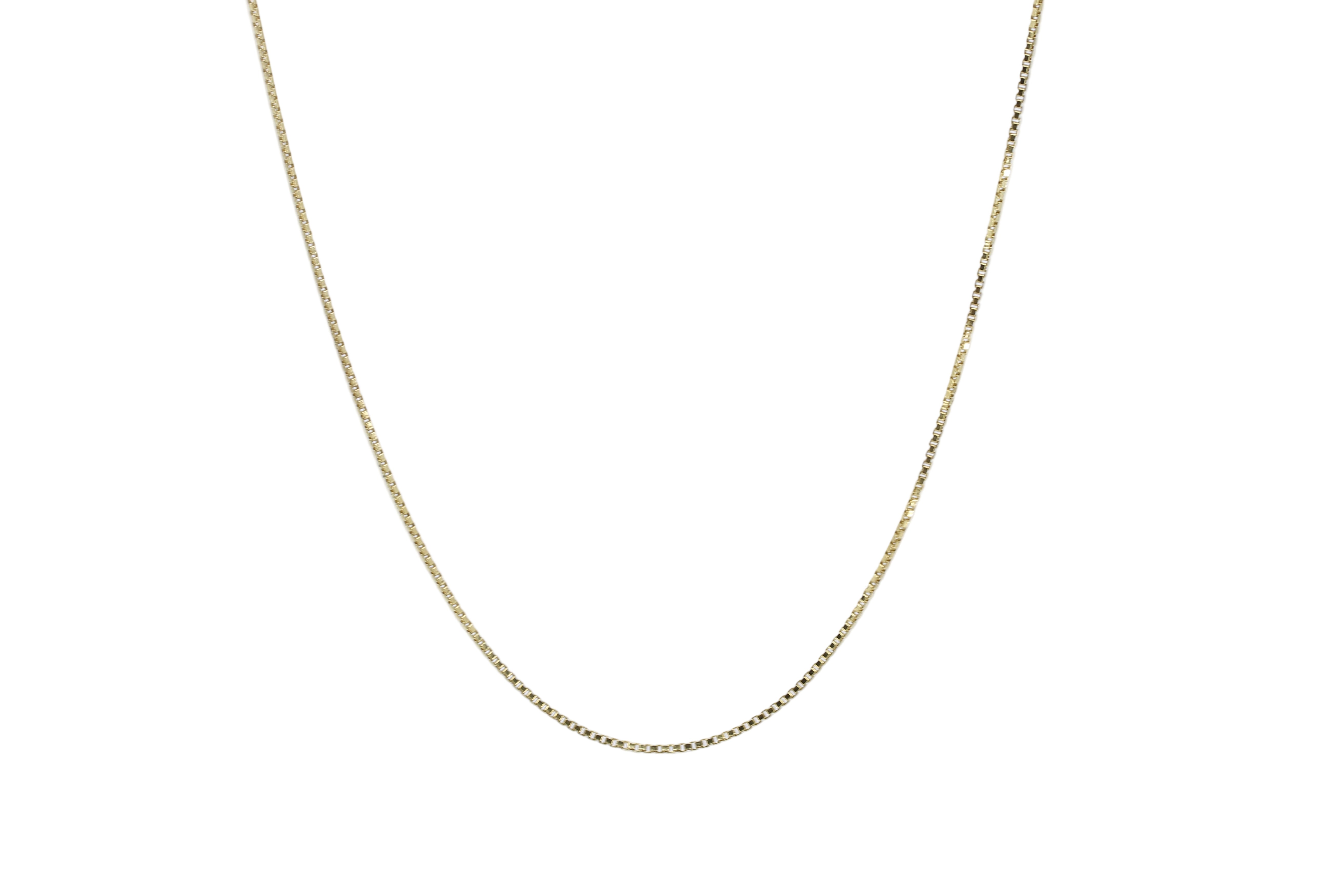 ESSENZA 18K Gold Vermeil Box Chain Necklace