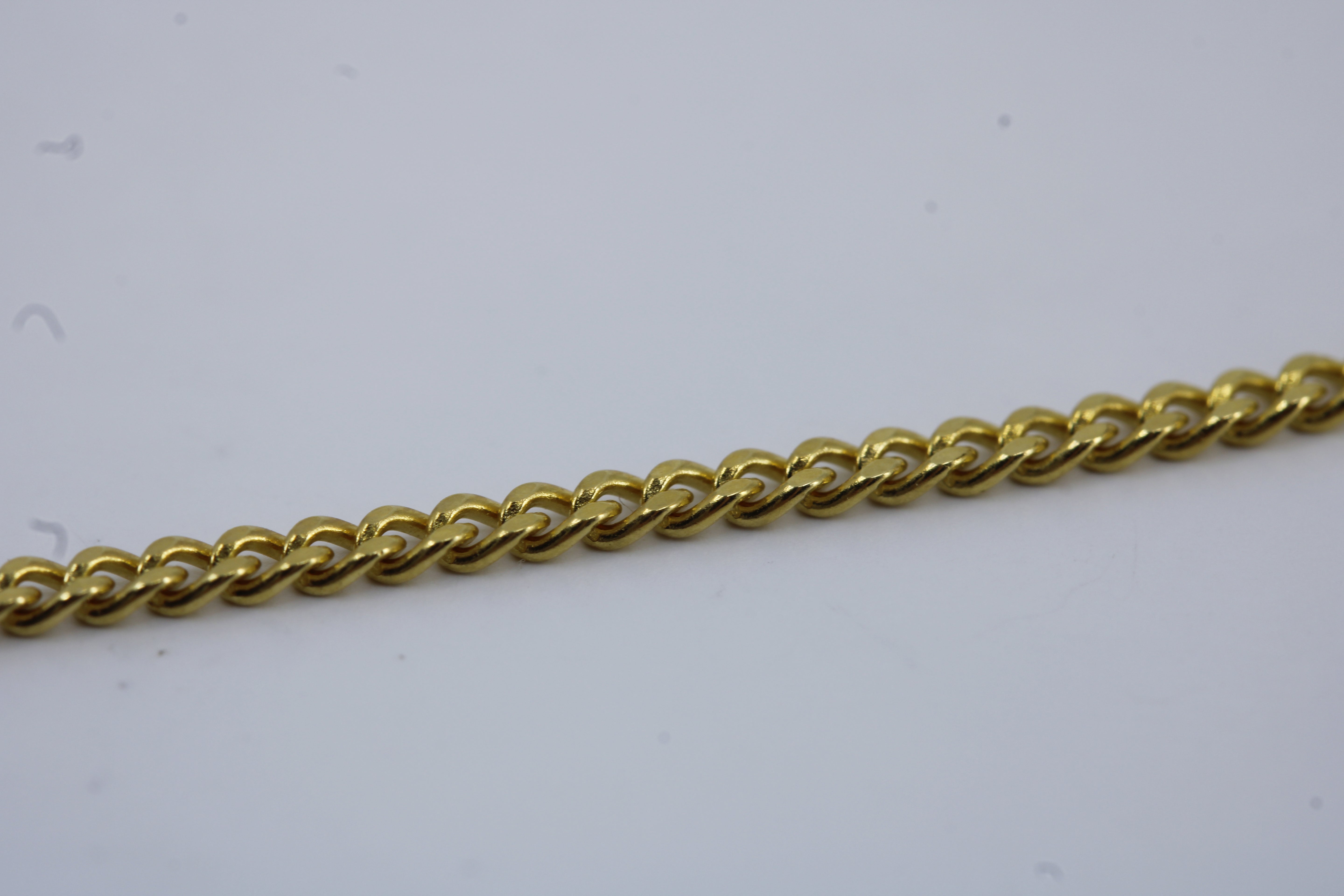 Linea 18K Gold Vermeil Thin Curb Chain Bracelet
