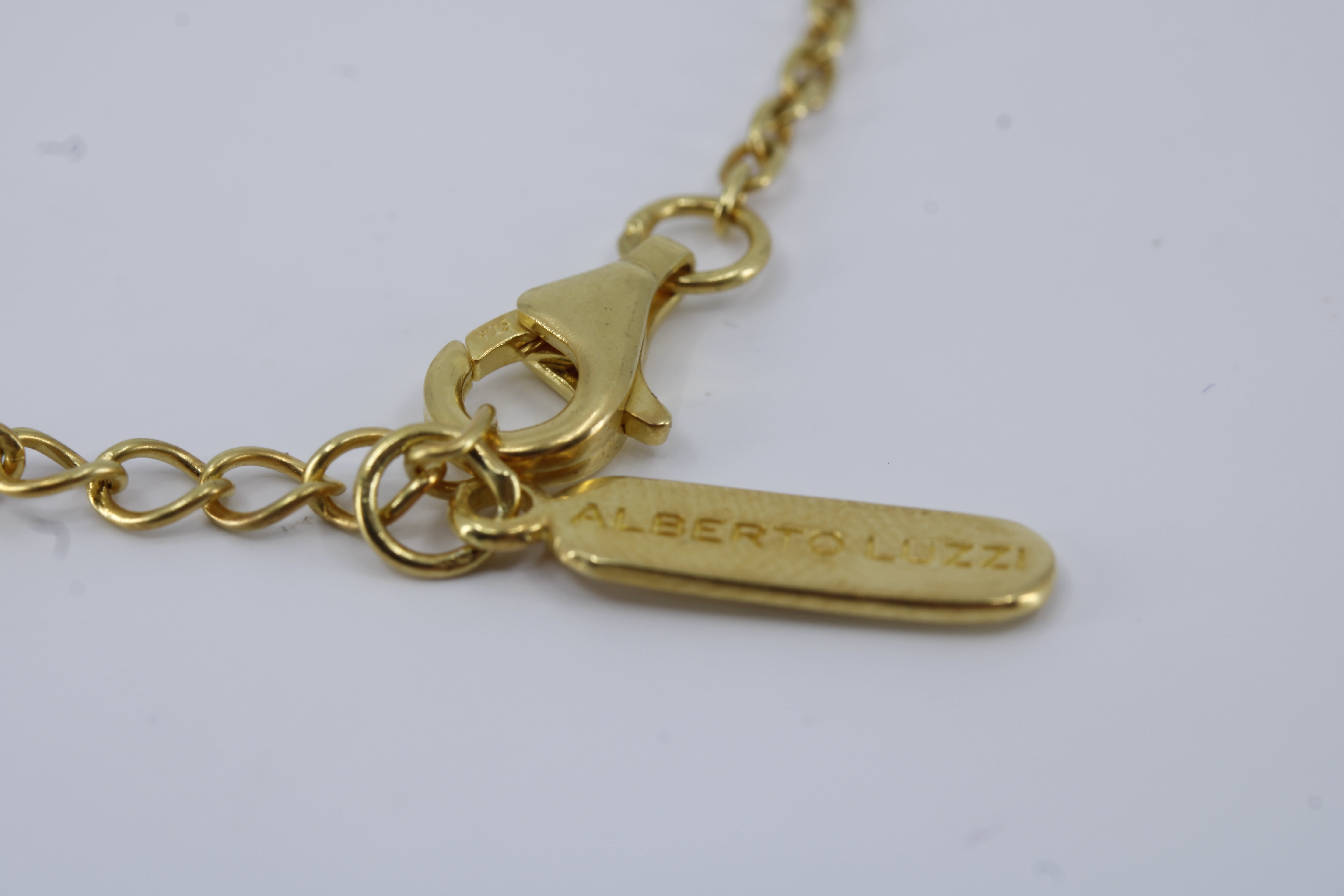 Il Gattopardo 18K Gold Vermeil Bold Station Bracelet with Amethyst
