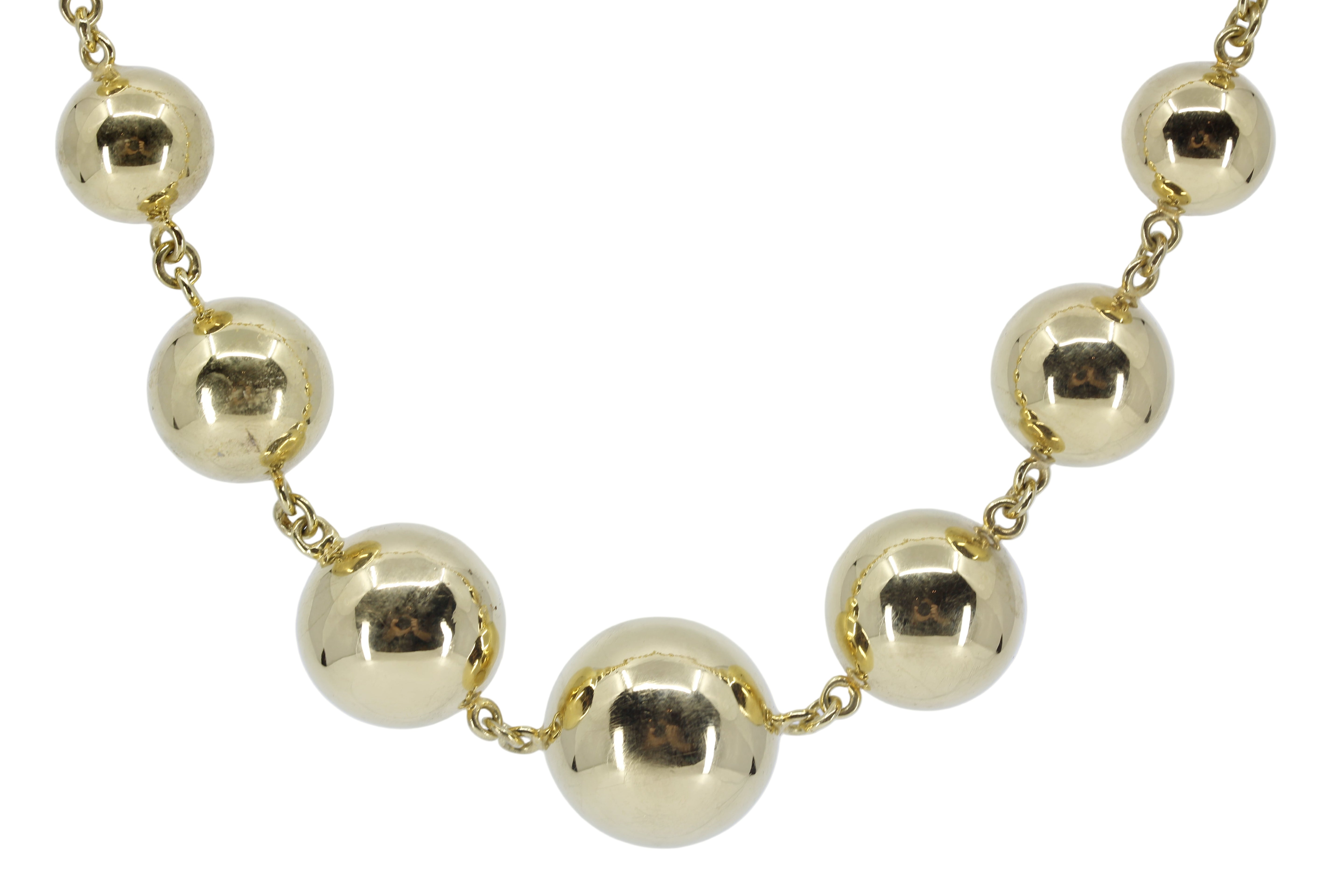 CELESTIA 18K Gold Vermeil Bold Station Necklace