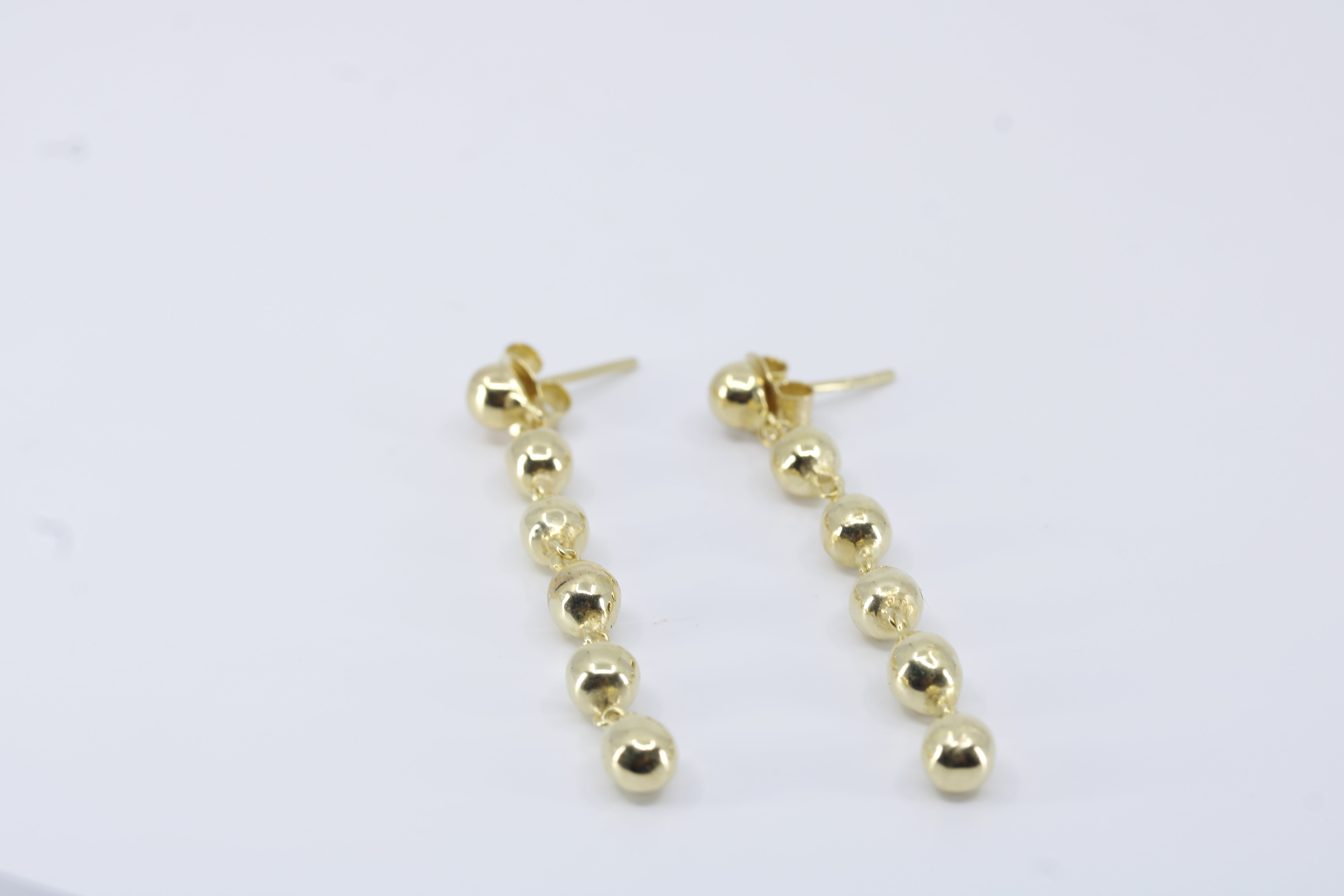 Sfera 18K Gold Vermeil Bold Dangle Earrings