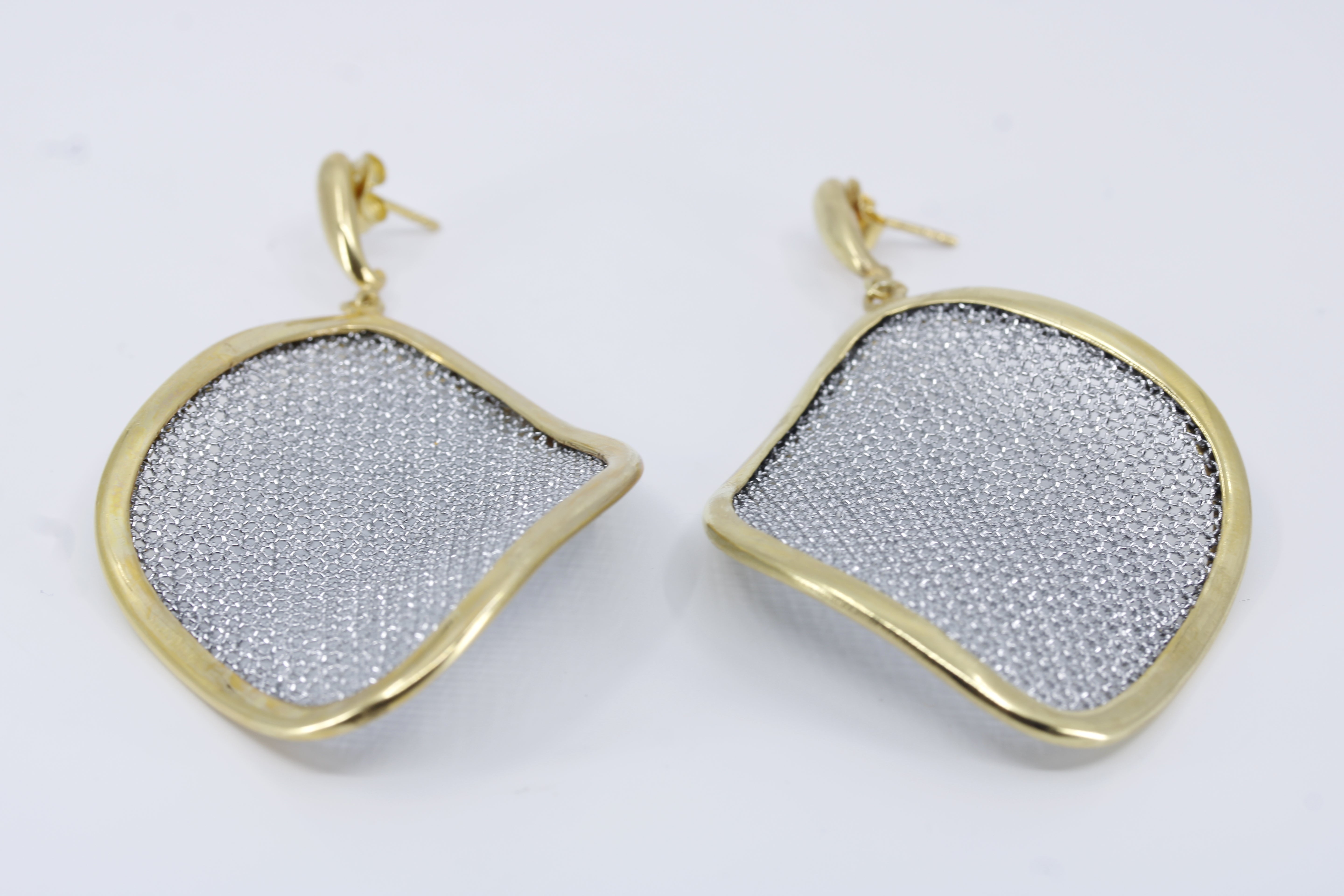 Vento 18K Gold Vermeil Drop Earring