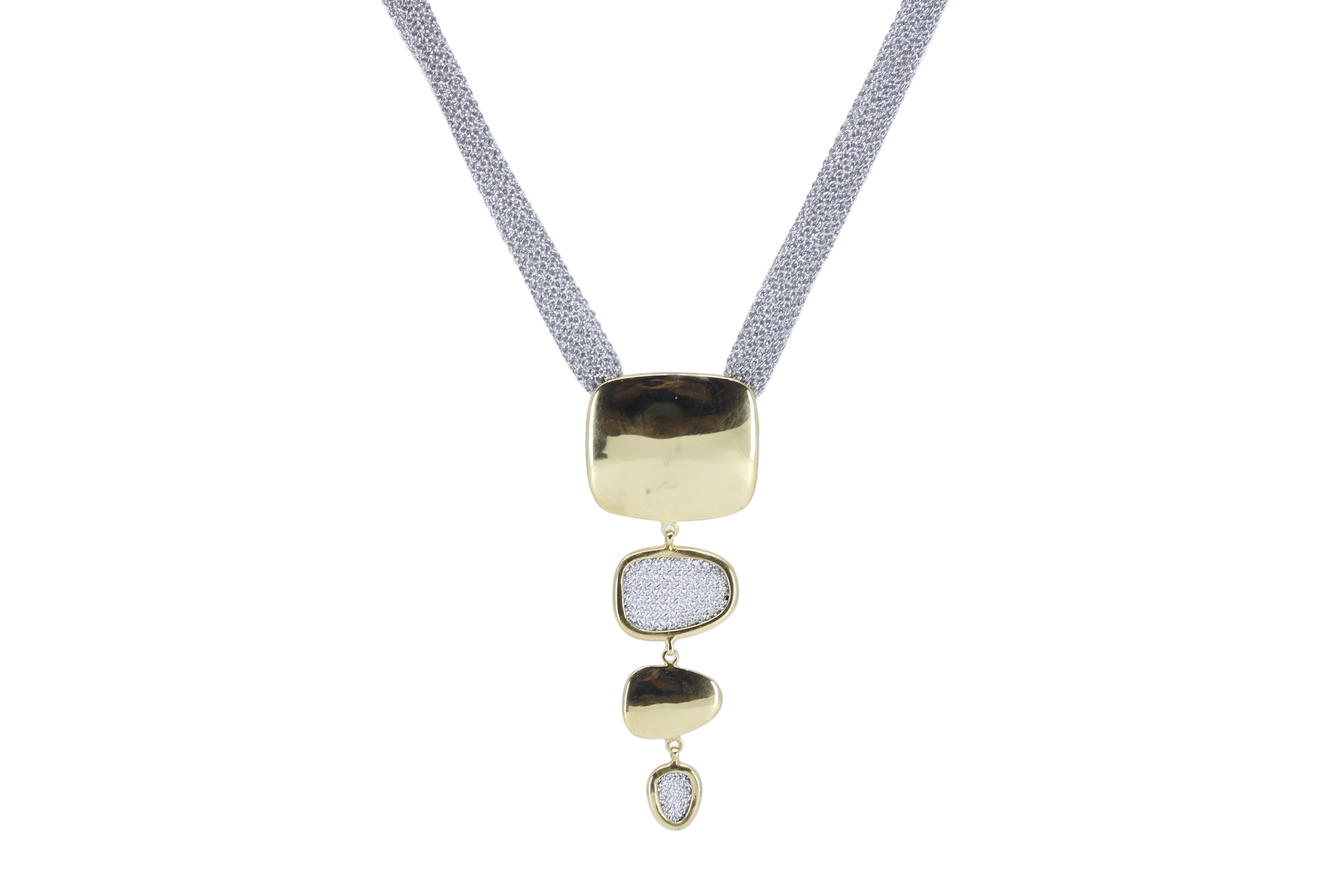 AIMA 18K Gold Vermeil Dangle Necklace