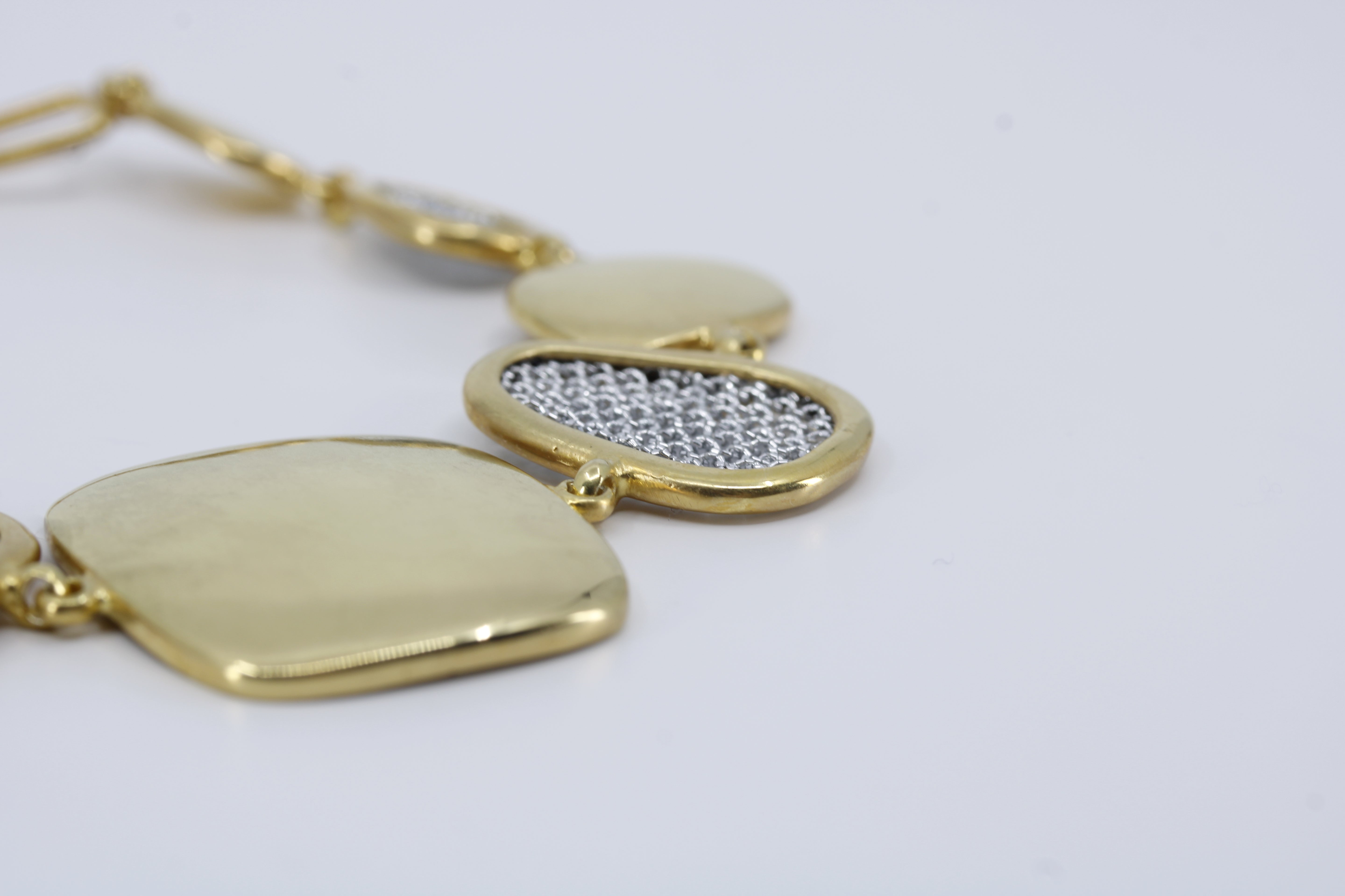 Vento 18K Gold Vermeil Statement Link Bracelet