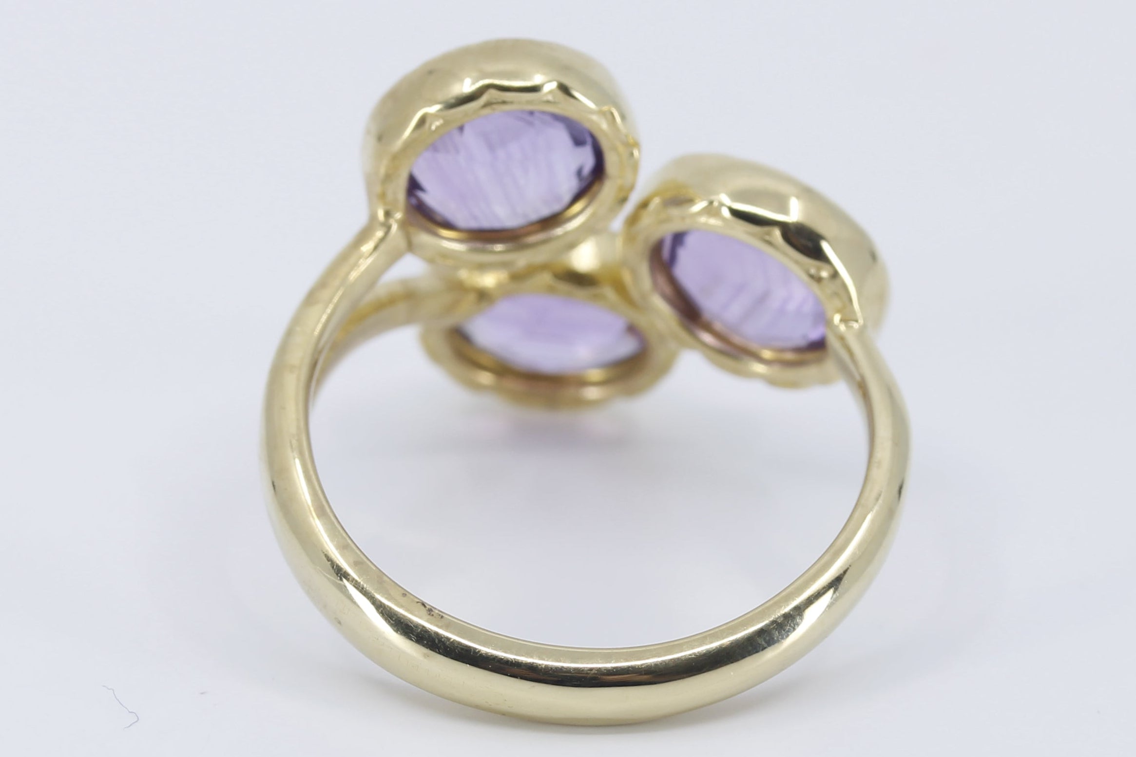 ETHERNA 18K Gold Vermeil Amethyst Brunch Ring