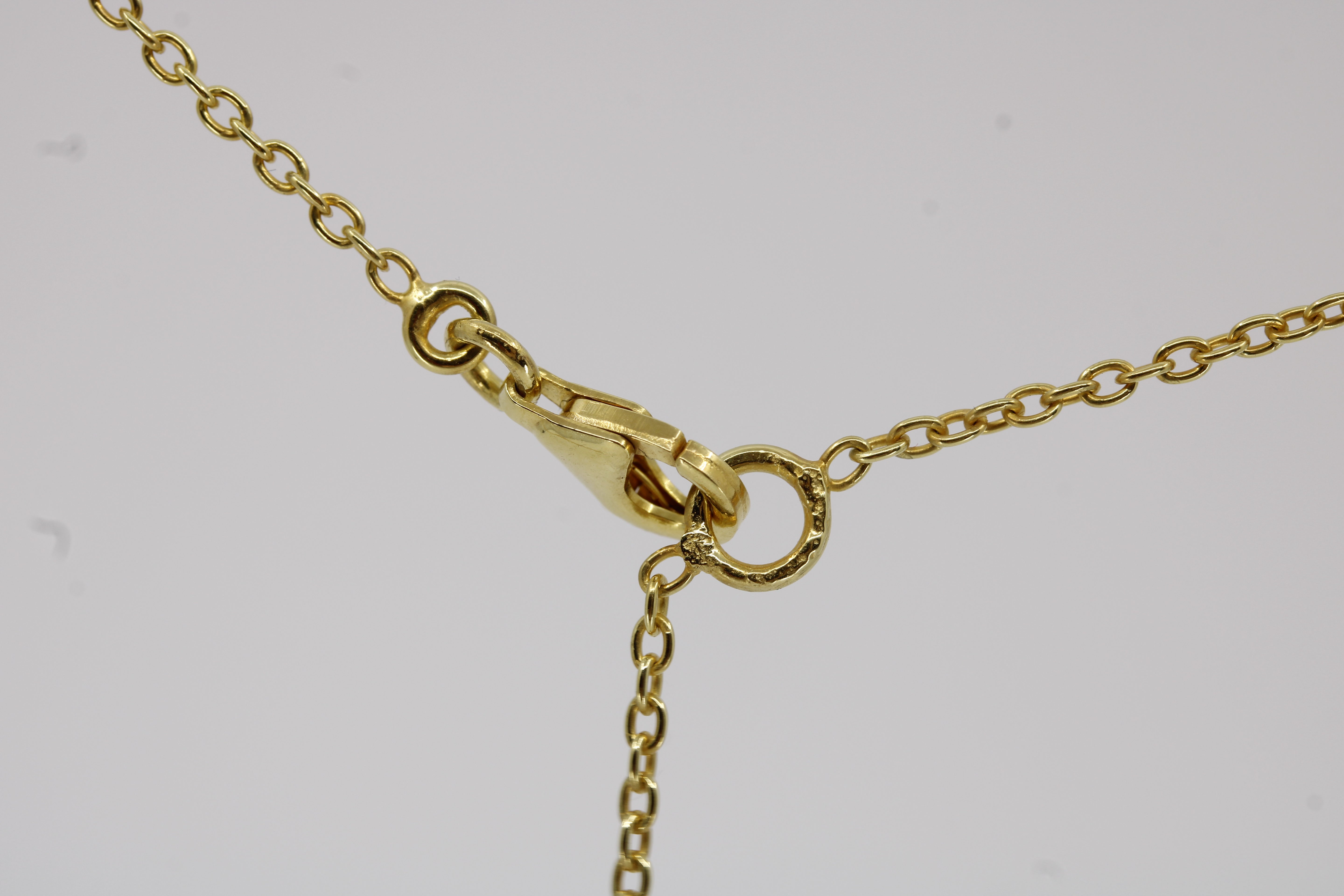 Luce Bezel Pendant Necklace with Amethyst