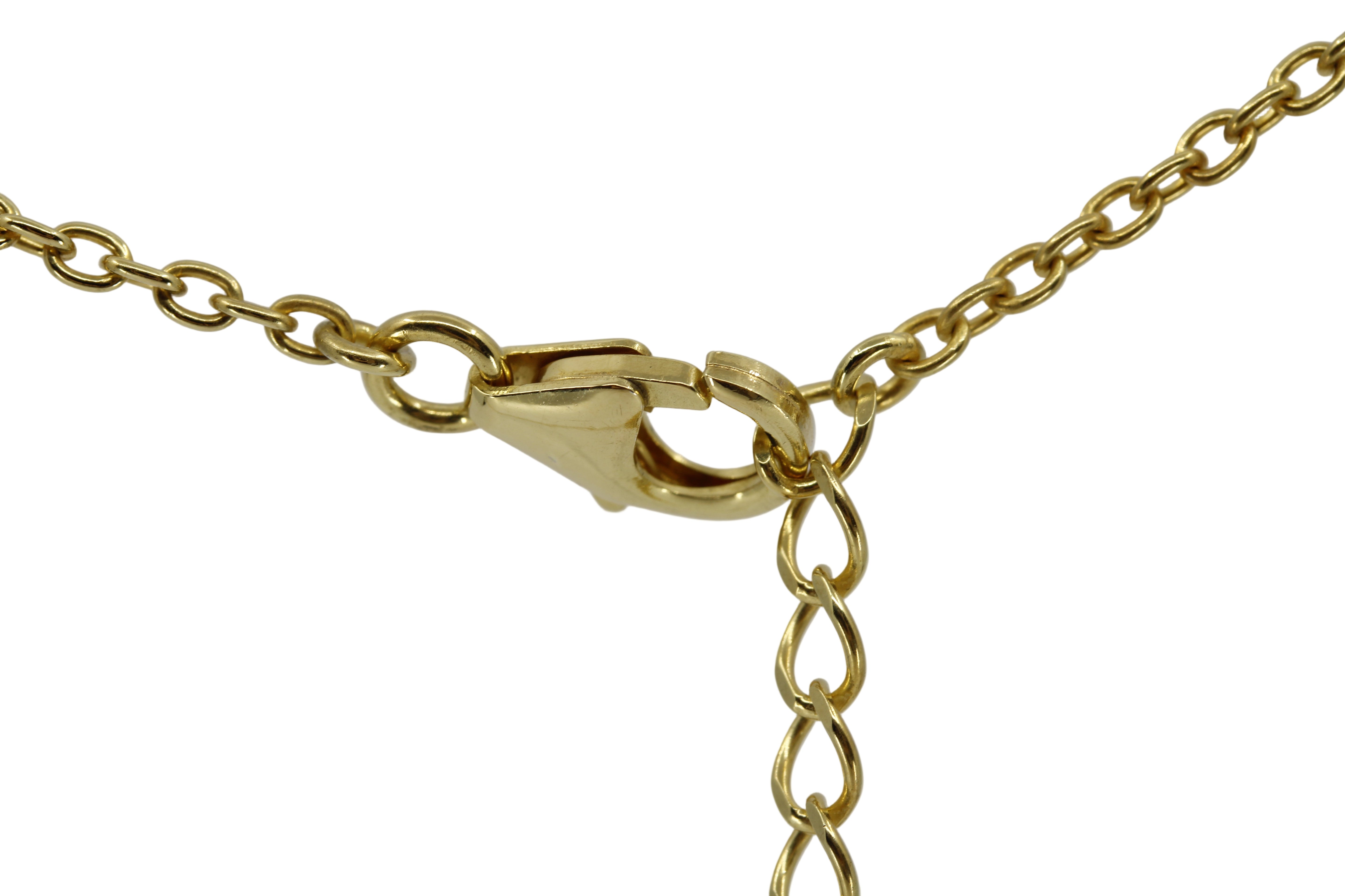 ETHERNA Blue Topaz Drop Pendant Necklace