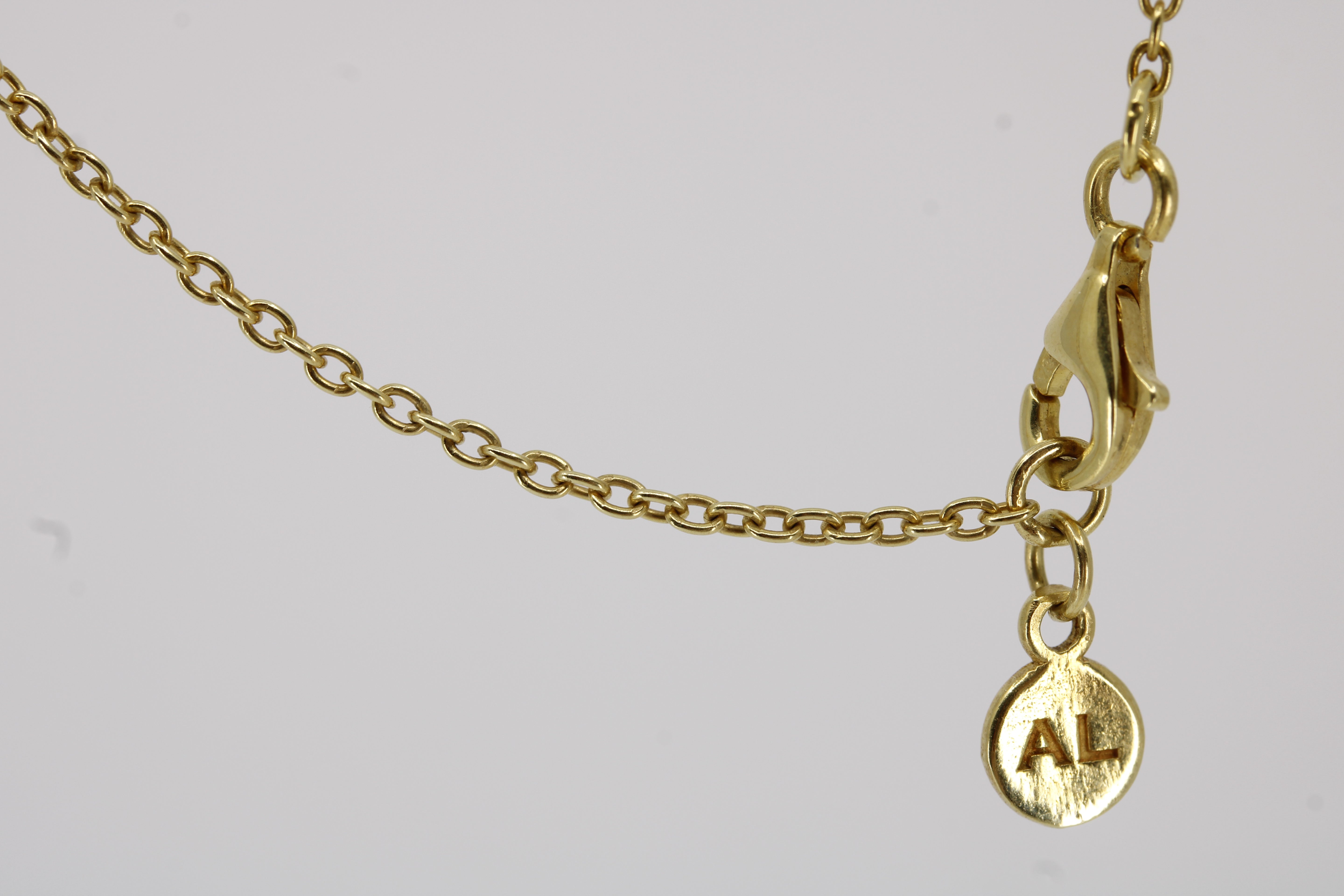 Luce Blue Topaz-Stone Long Station Necklace