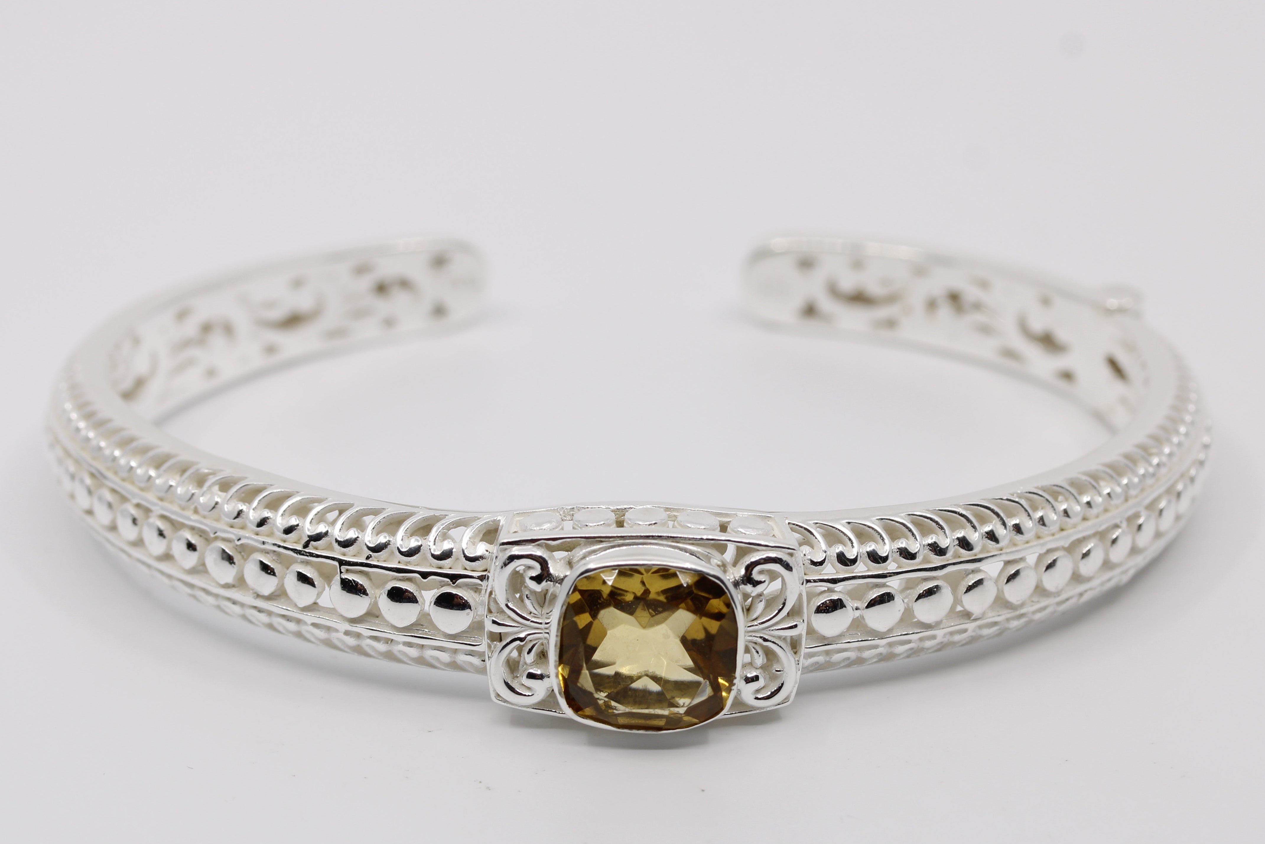 ALBA Citrine Cuff Bracelet