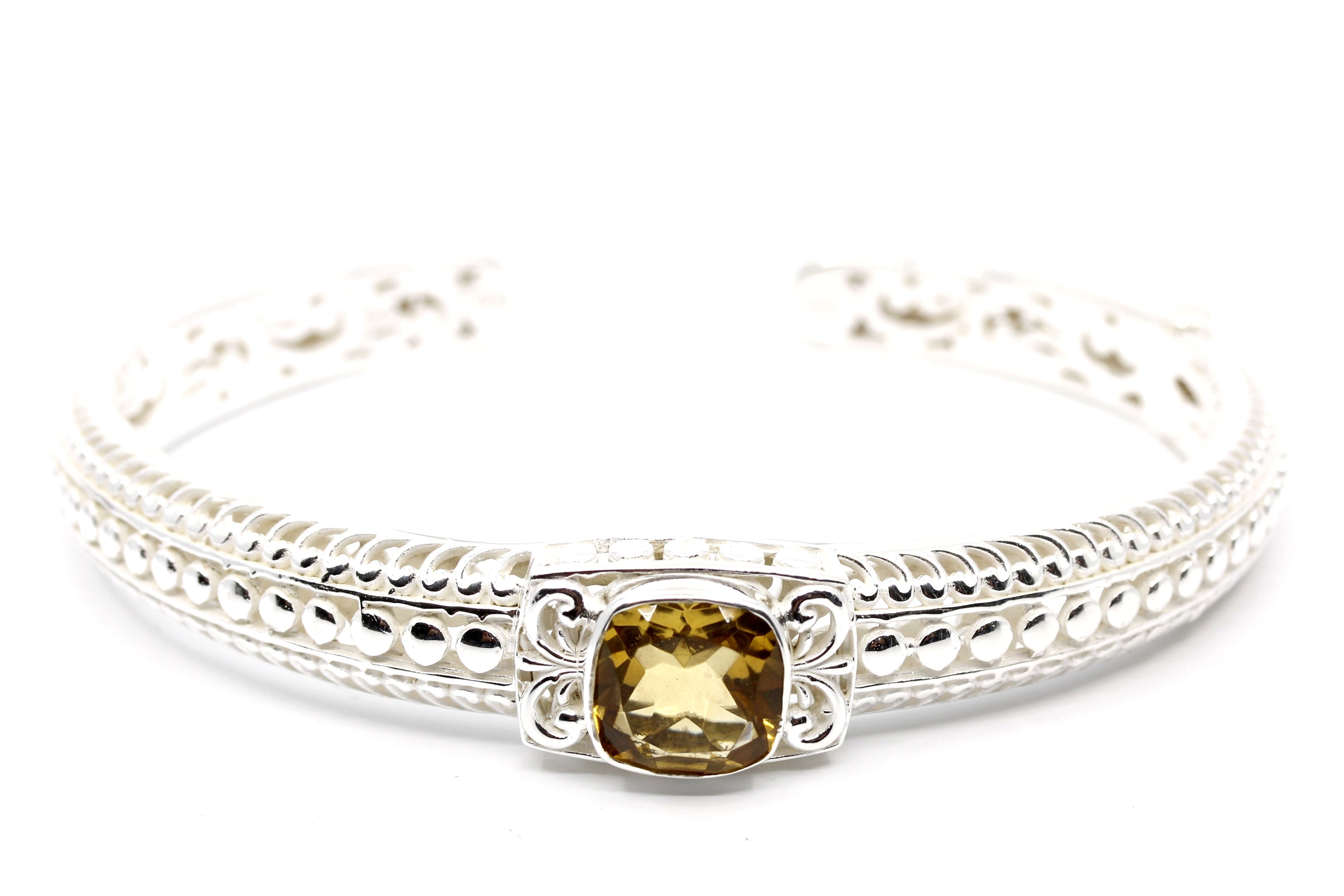 ALBA Citrine Cuff Bracelet