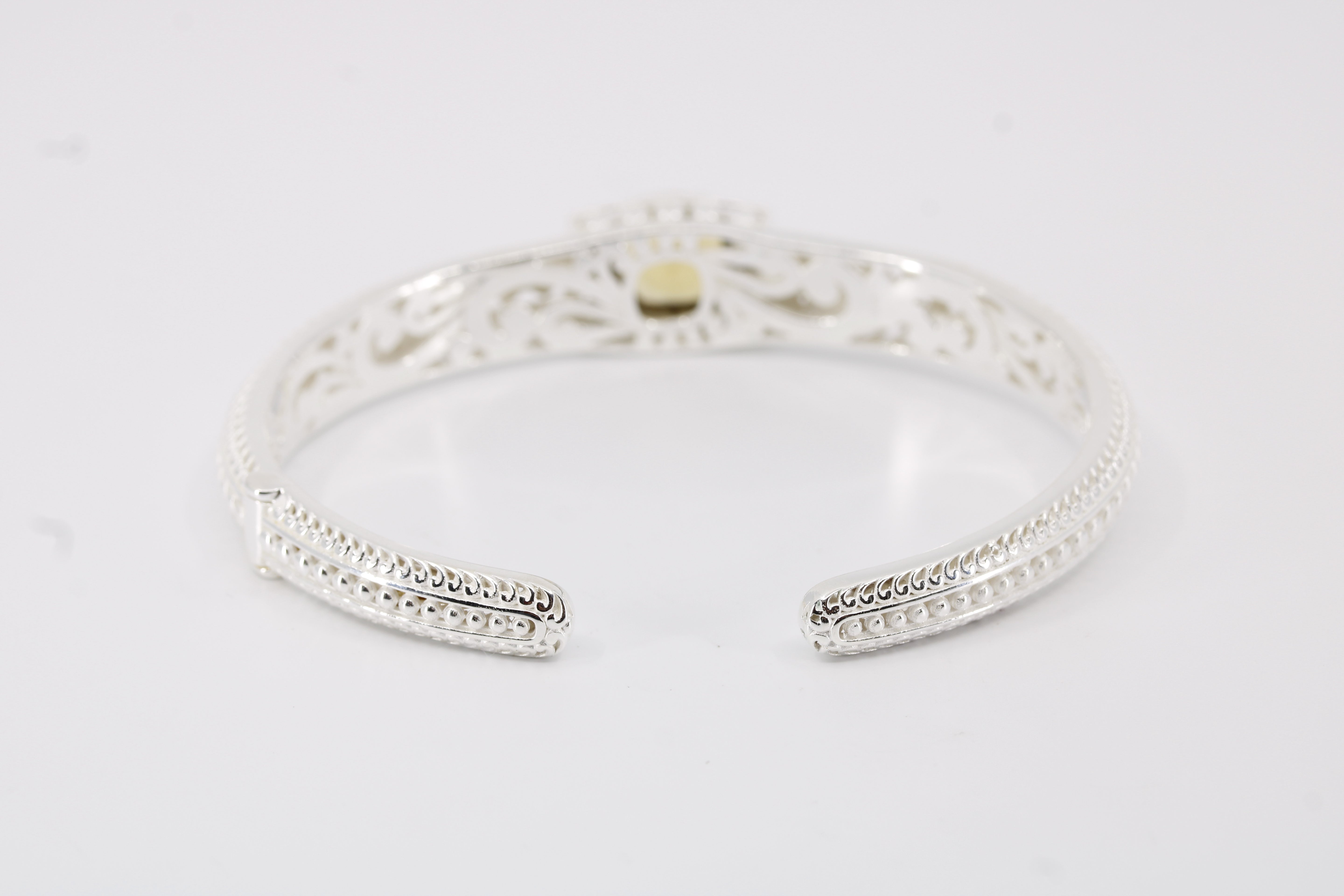 Casa Bali Citrine Cuff Bracelet