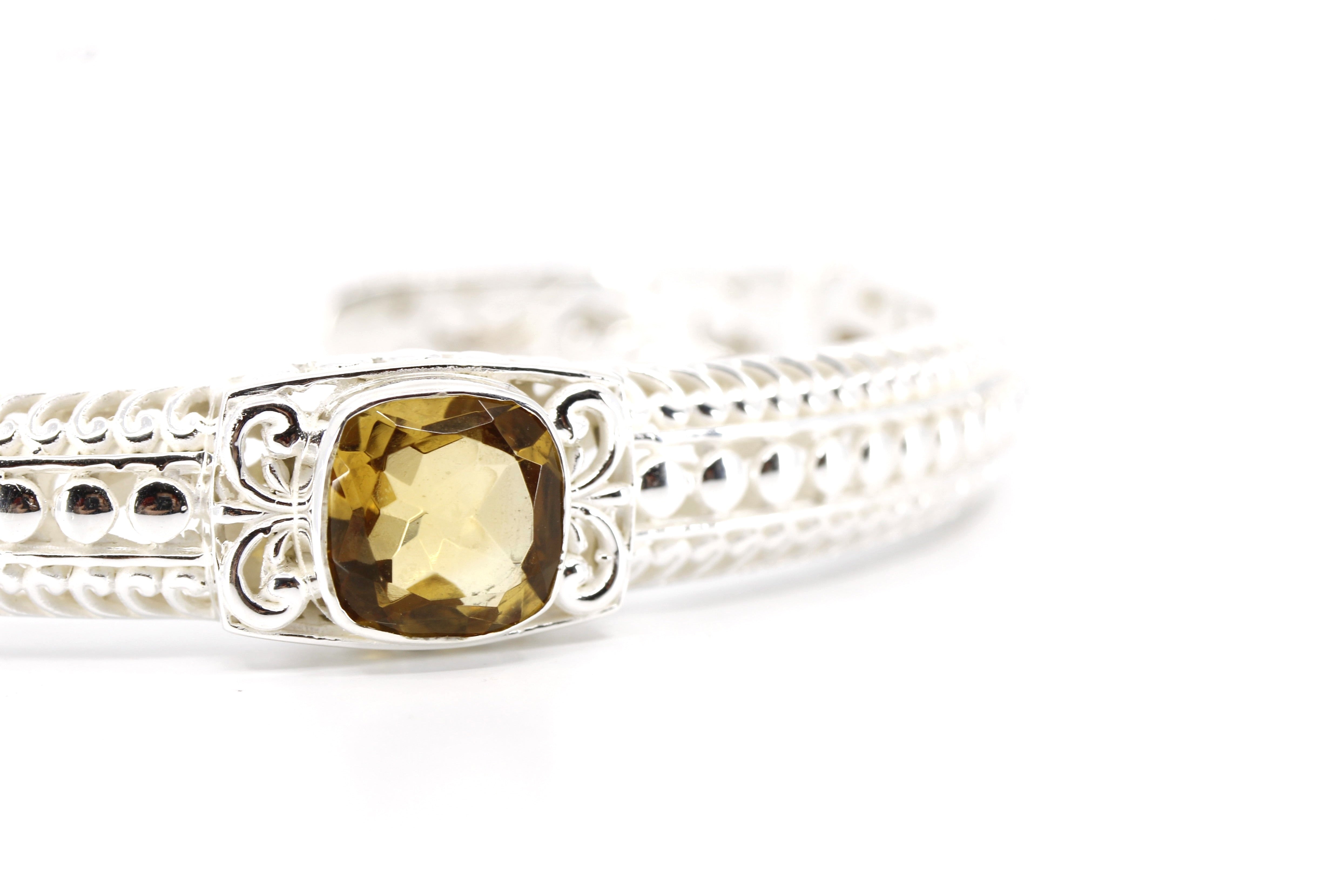 ALBA Citrine Cuff Bracelet
