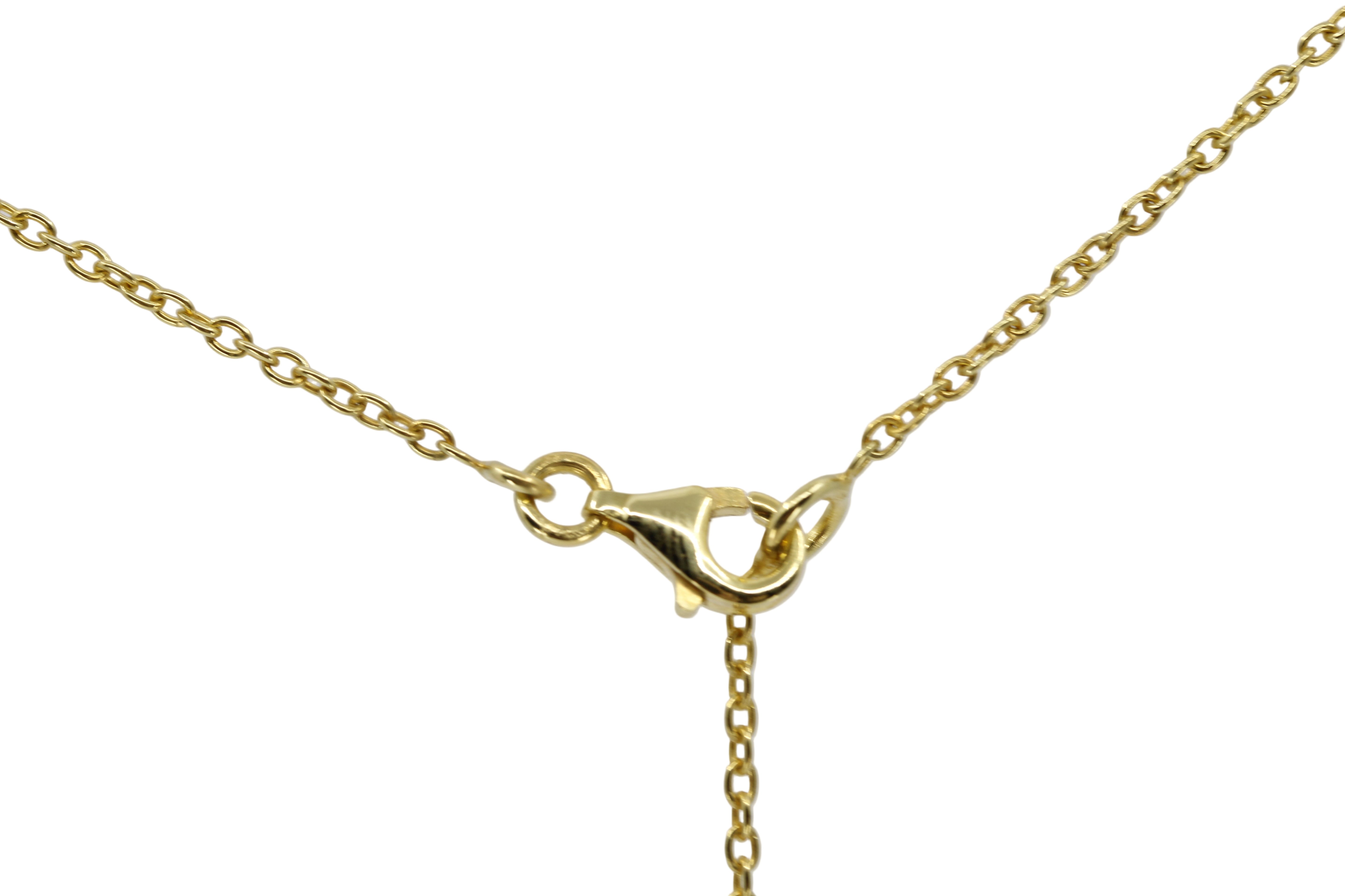 AURORA Bezel Pendant Necklace with Blue Topaz