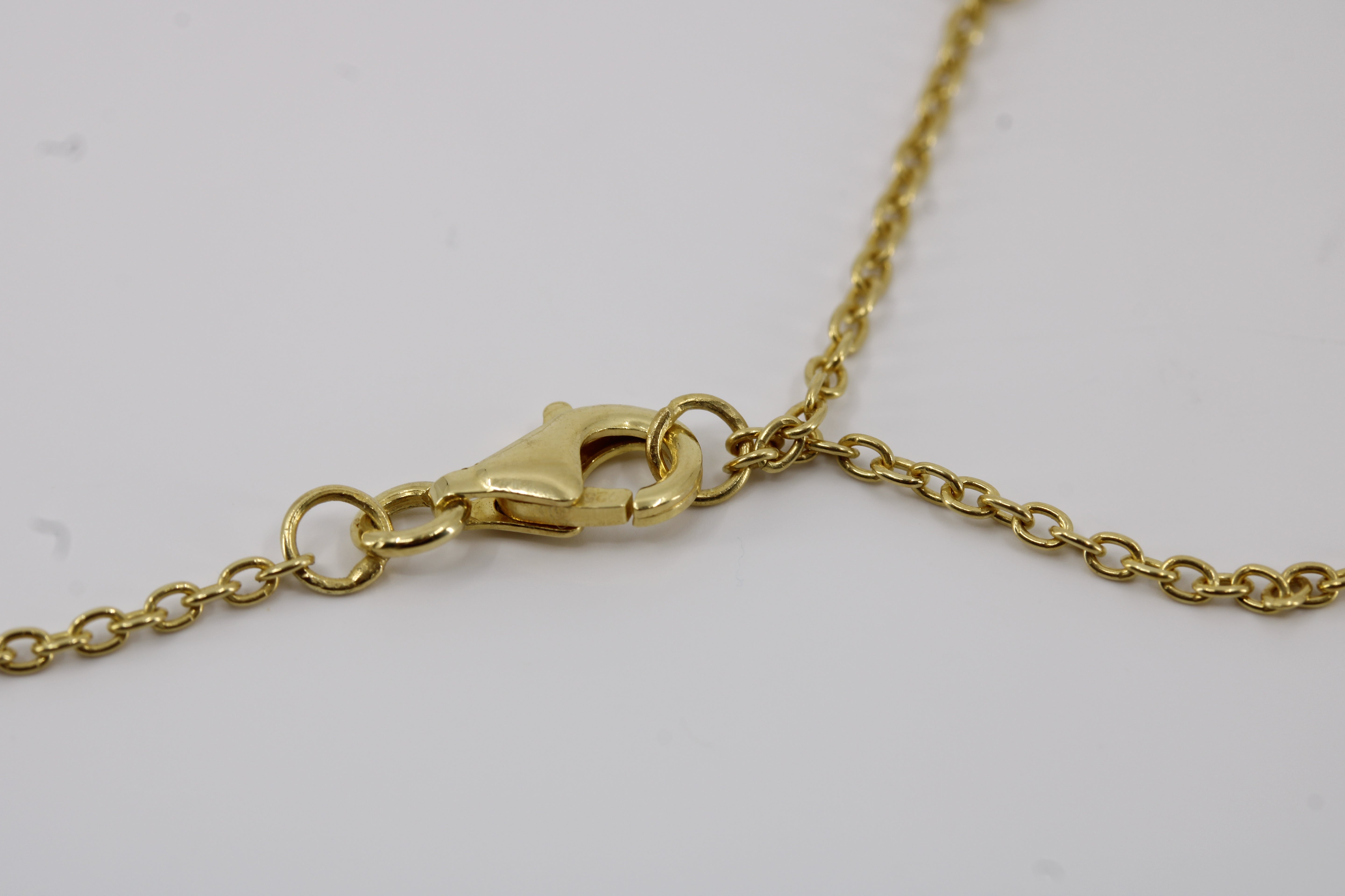Luce Single-Stone Station Necklace with Amethyst